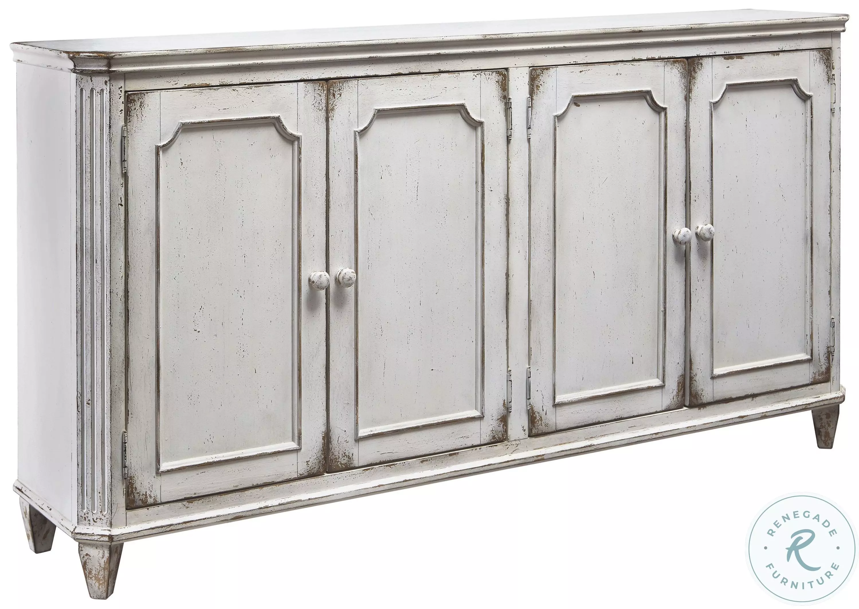 Mirimyn Antique White Door Accent Cabinet from Ashley | Coleman