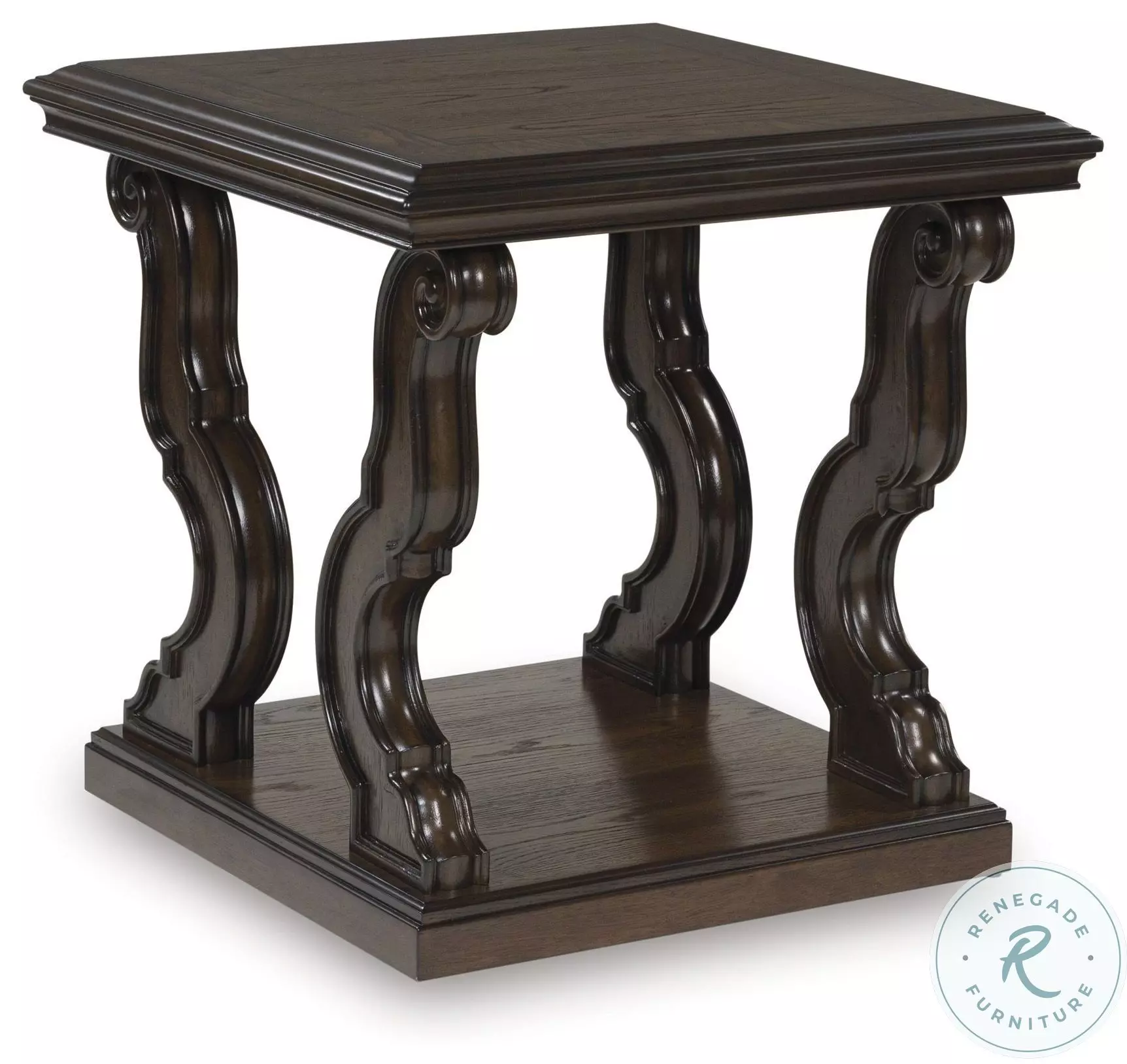 Maylee Dark Brown End Table From Ashley Furniture | Coleman Furniture