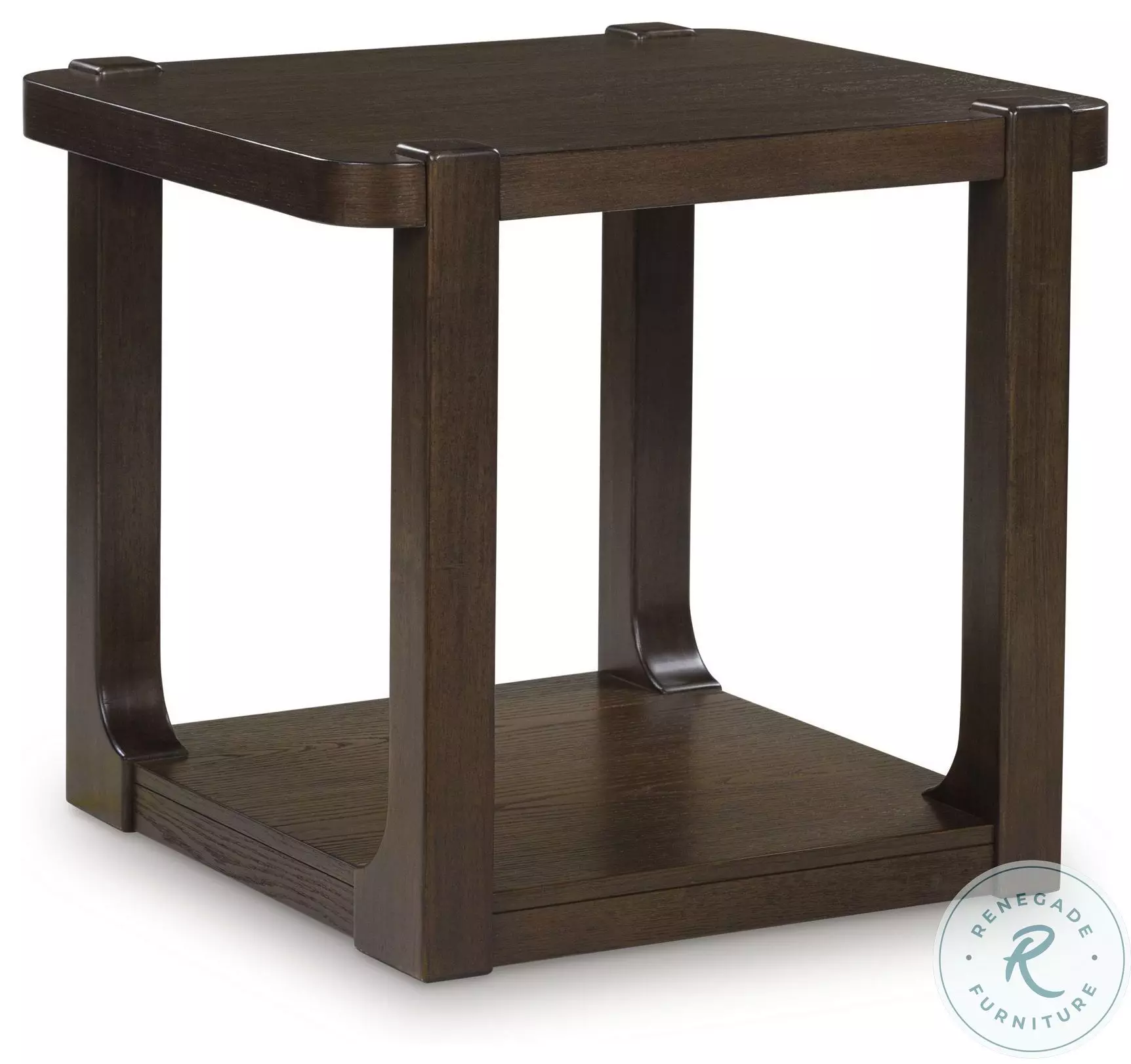 Breckington Dark Brown End Table From Ashley Furniture | Coleman Furniture