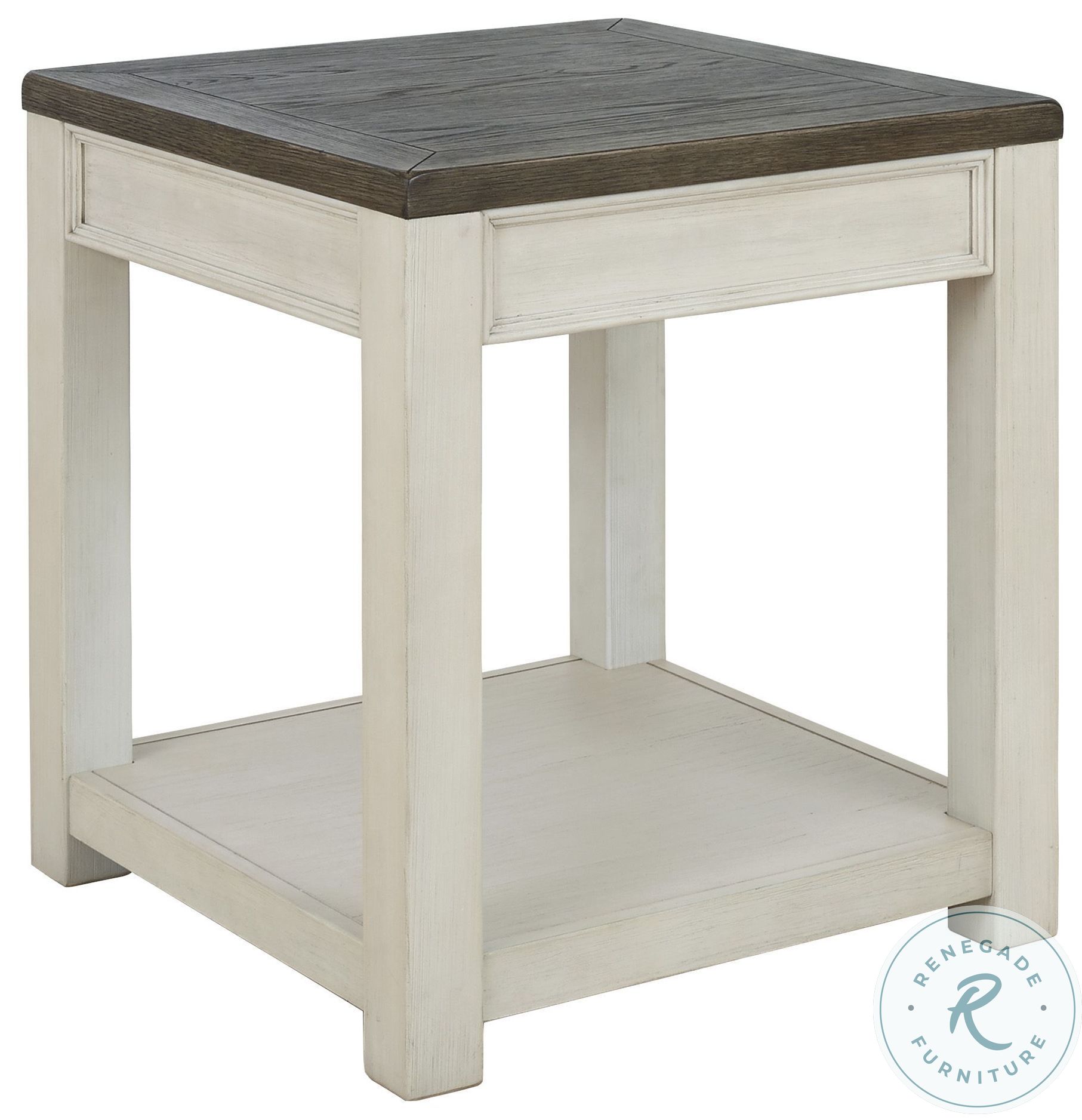Bolanburg Brown and White End Table from Ashley Coleman Furniture