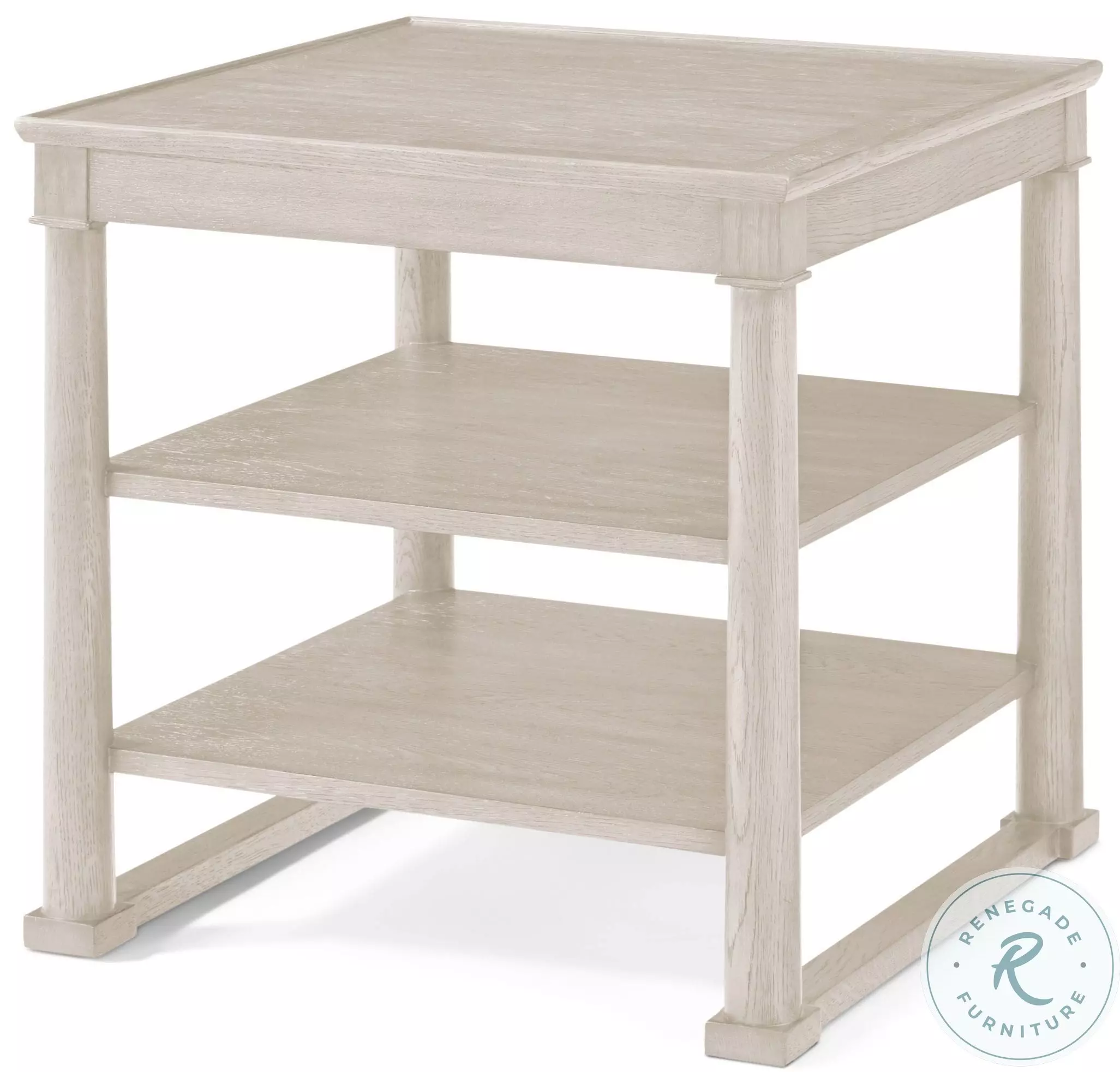 Surrey Dover 24" Square Side Table From Theodore Alexander | Coleman ...