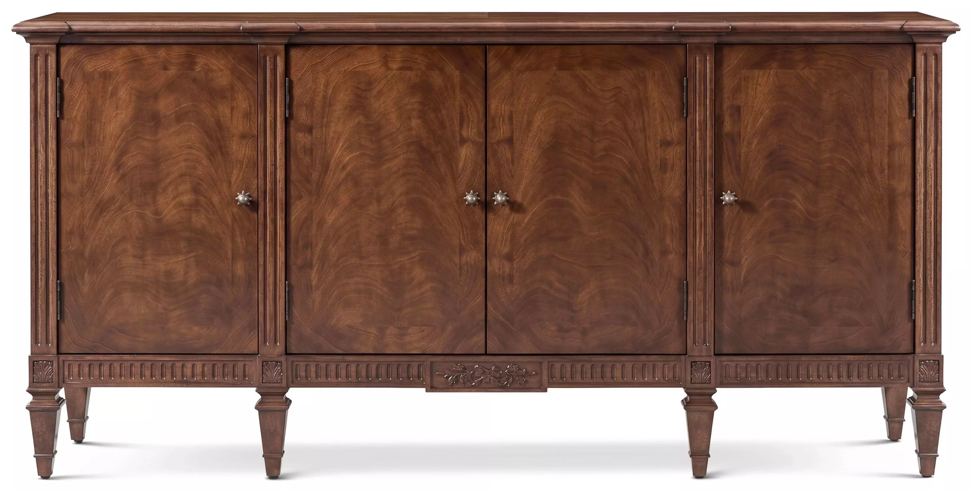 カトレア C.vitoria regina Provence Chateau Brown 4 Door Cassis Sideboard From Theodore