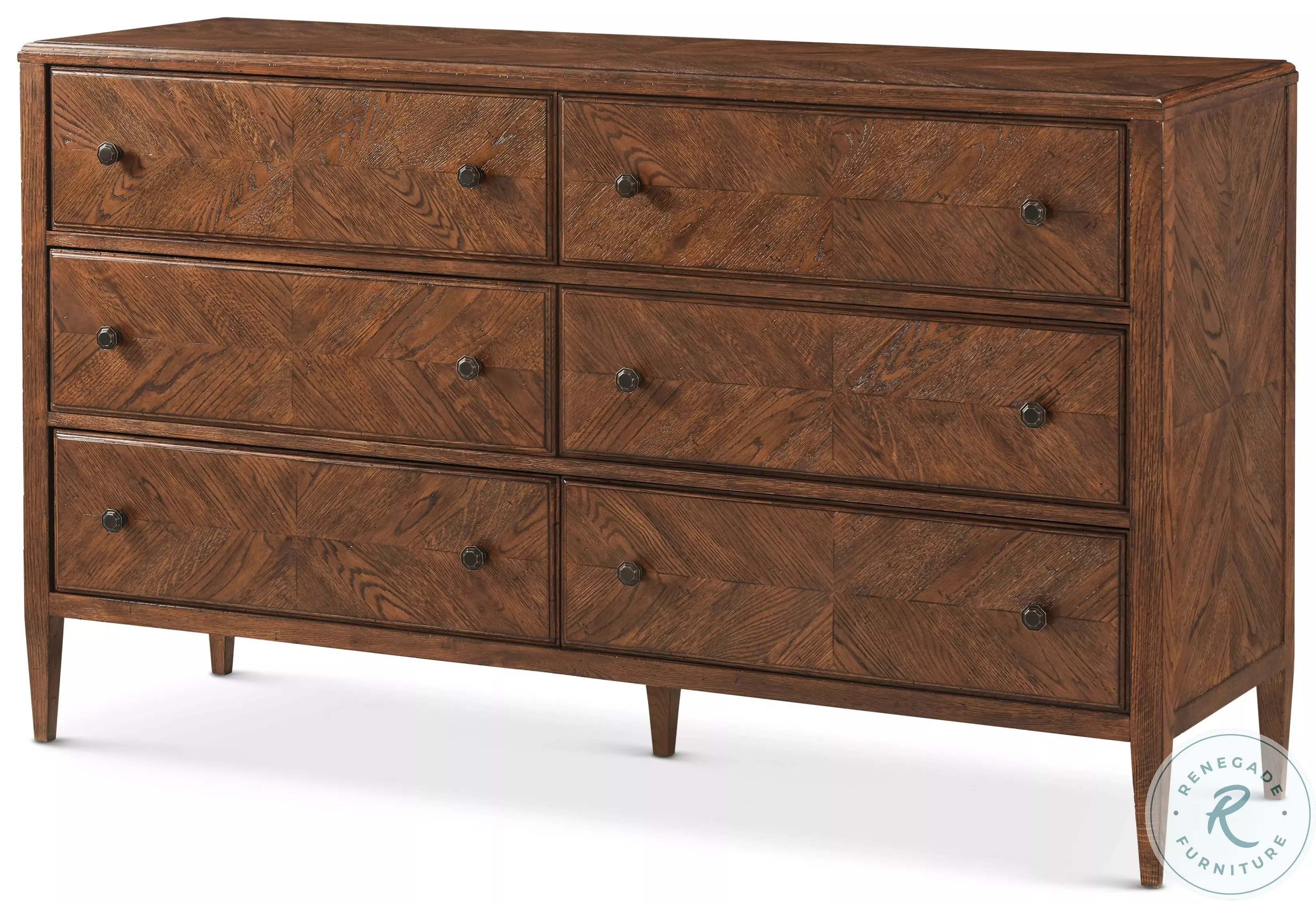 ★希少THEODOREALEXANDERmadeinUSA Nova Dusk Small 6 Drawer Dresser From Theodore Alexander | Home