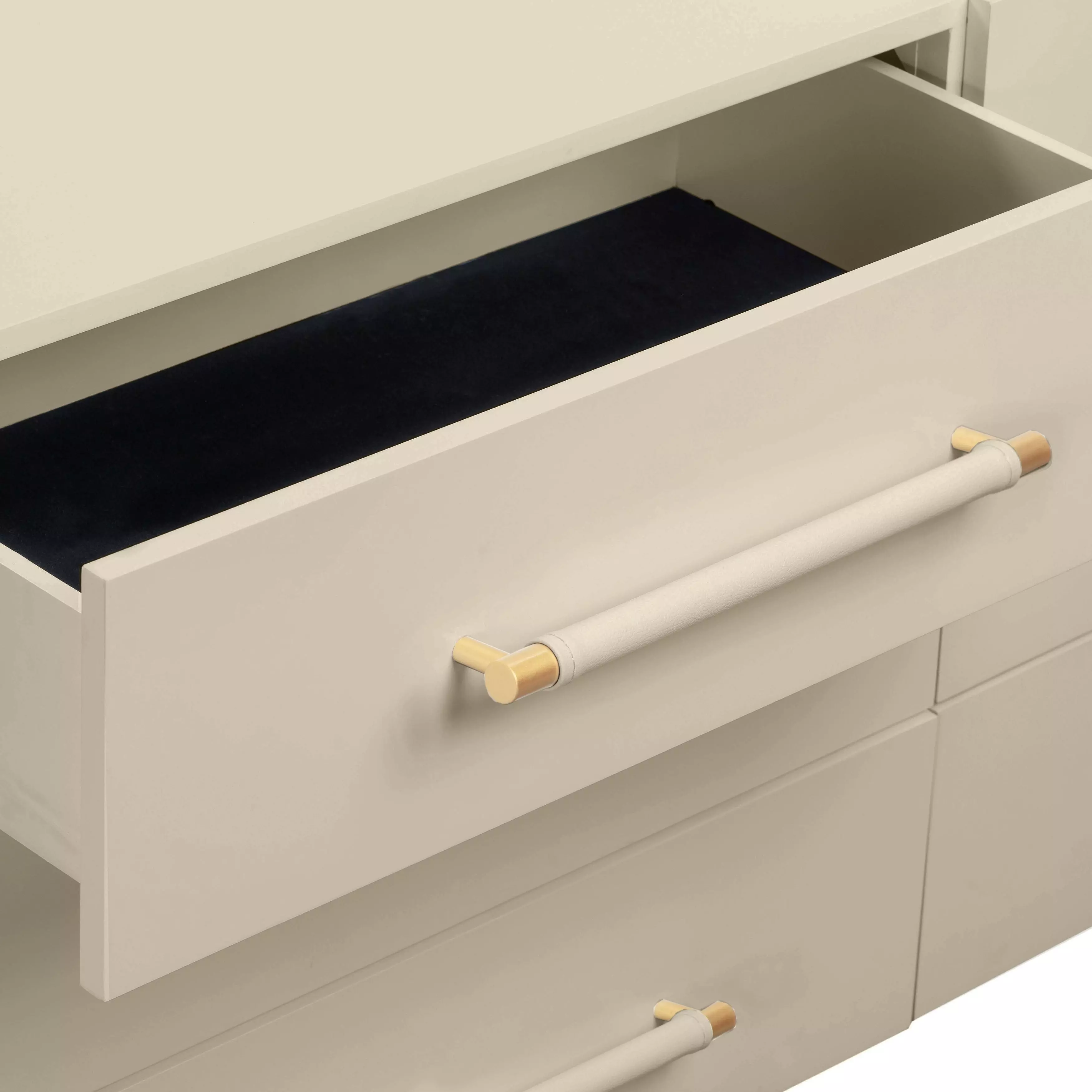 Trident Taupe 6 Drawer Dresser from TOV | Coleman Furniture