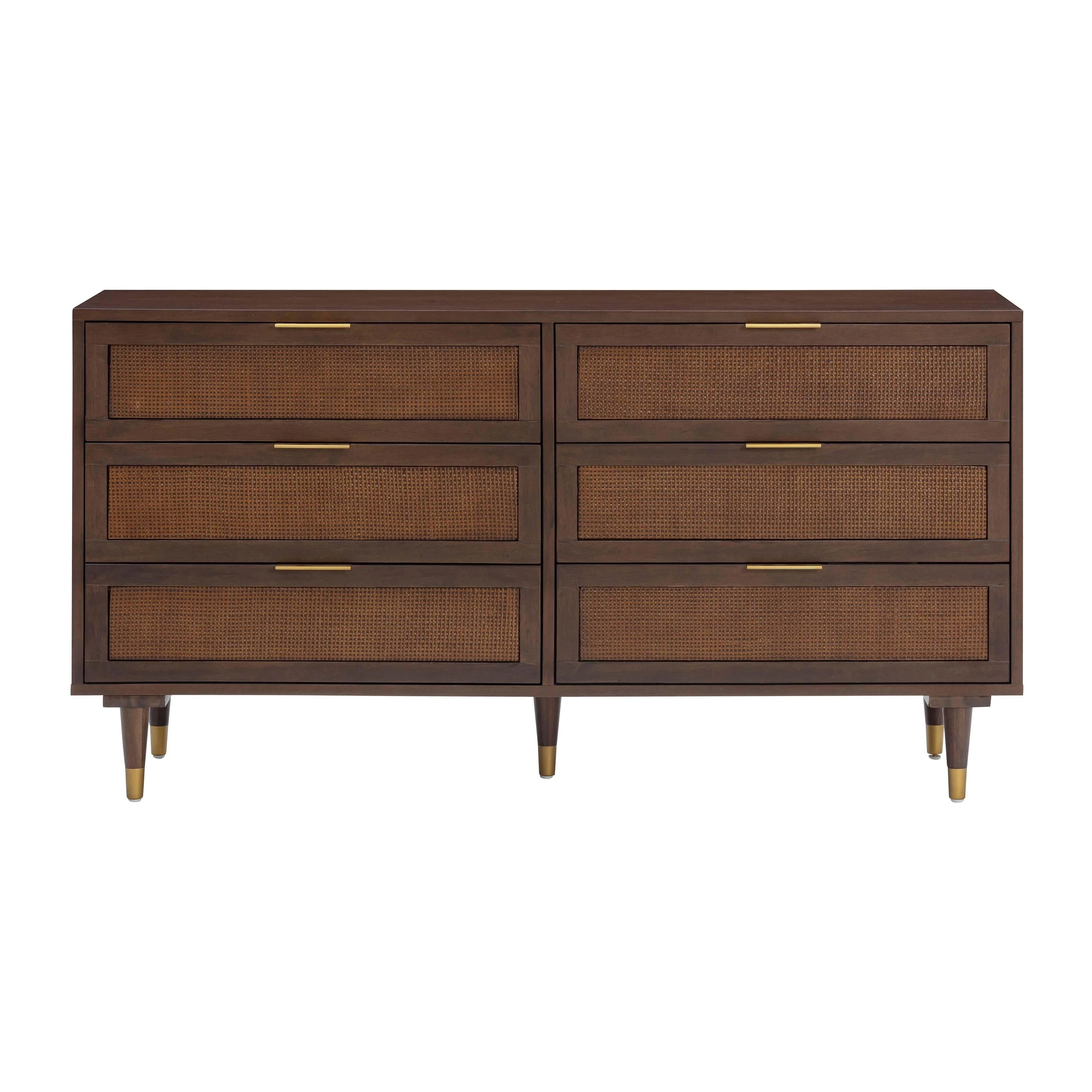 dark chocolate brown dresser Sierra 60