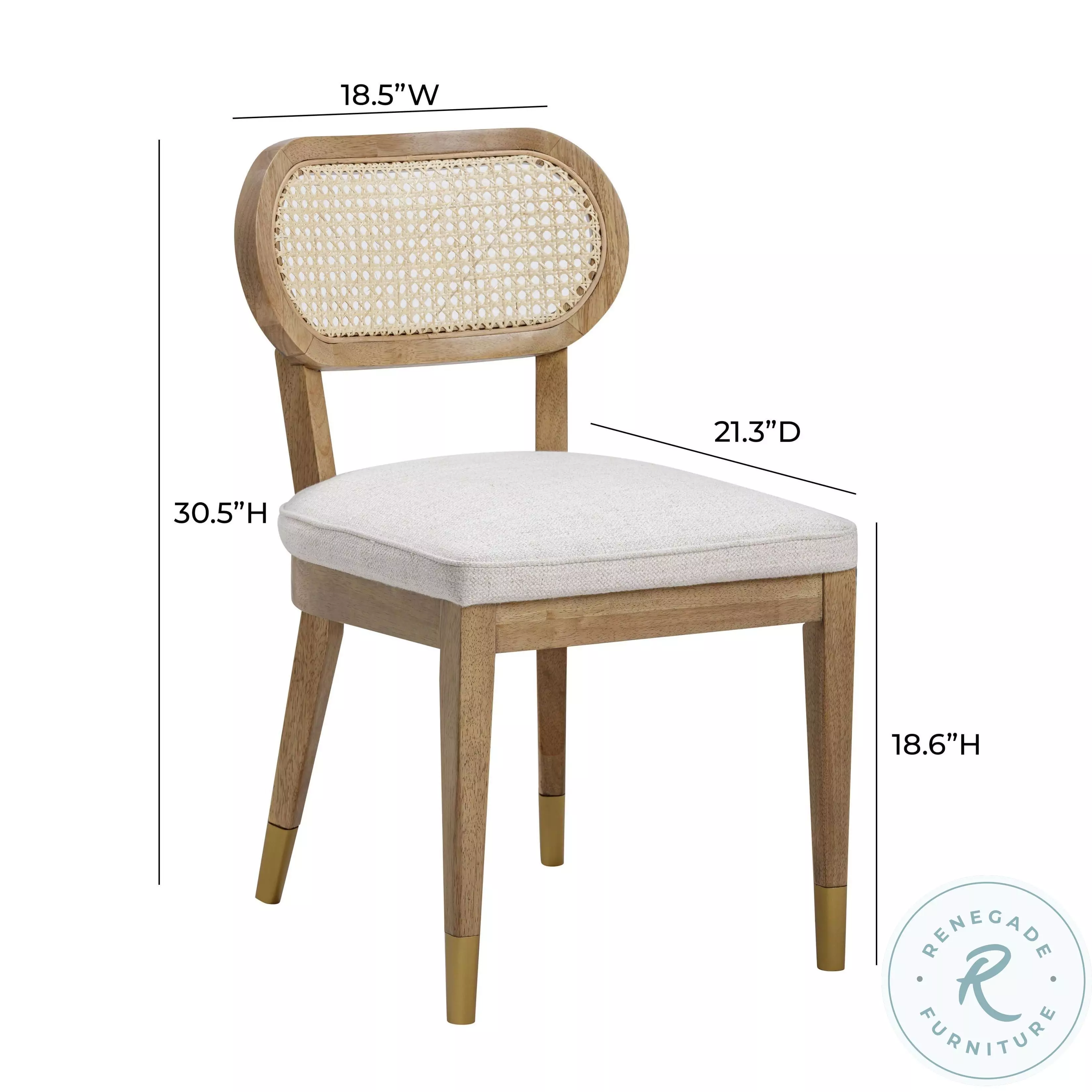 Cosette Natural Dining Chair