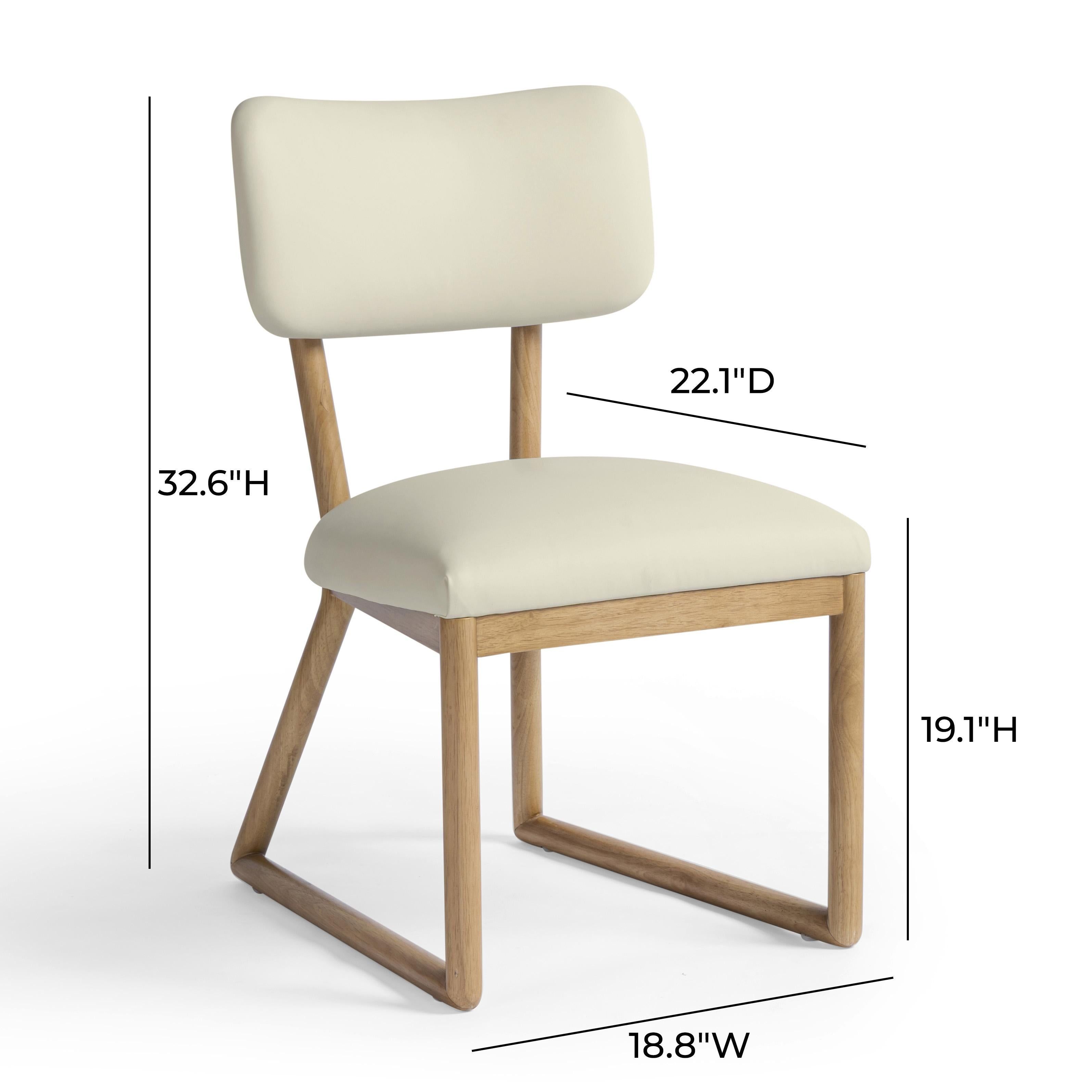 Bobbie Cream Upholstered Dining Chair