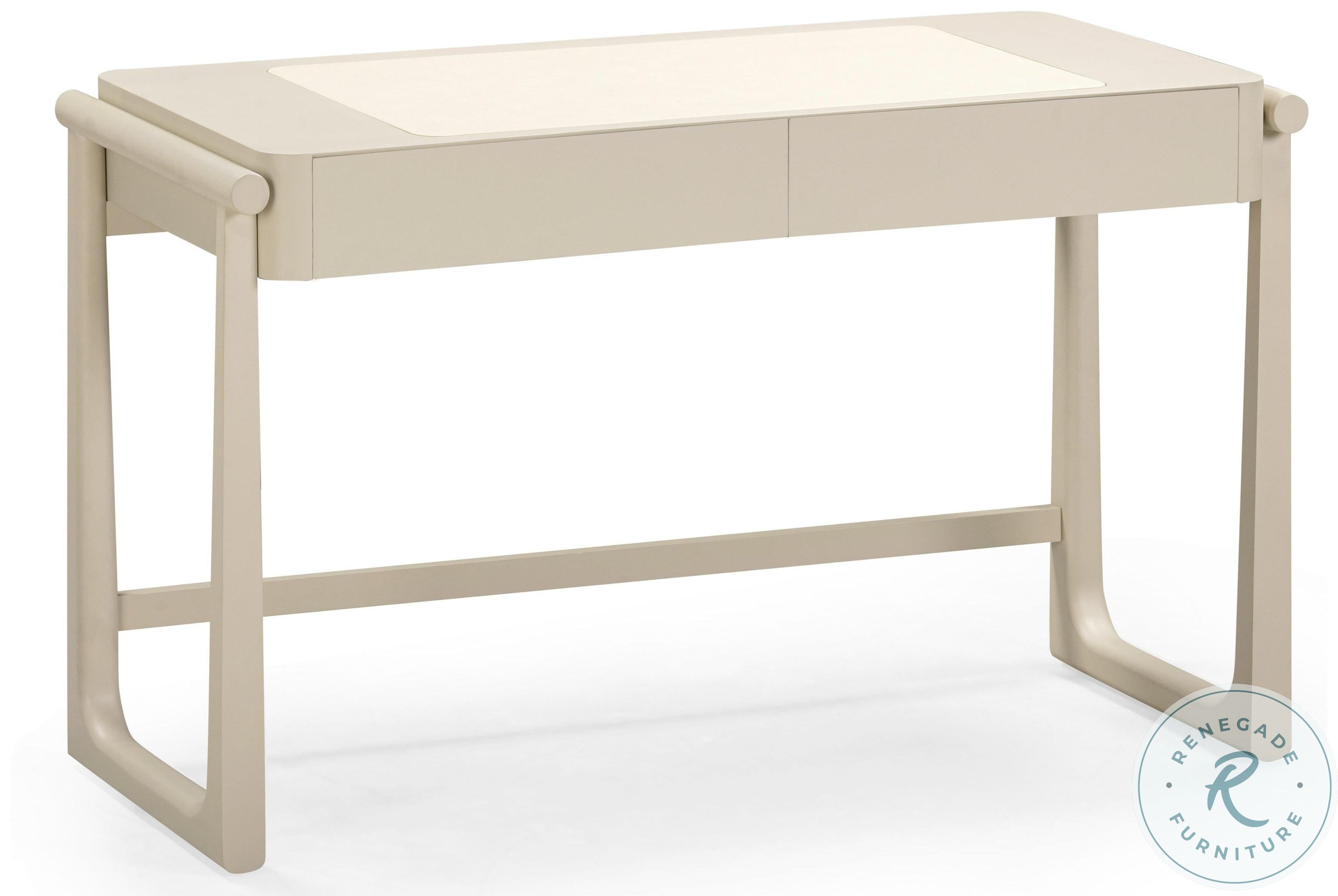 Alfalfa Taupe 2 Drawer Desk From TOV Furniture | Coleman Furniture