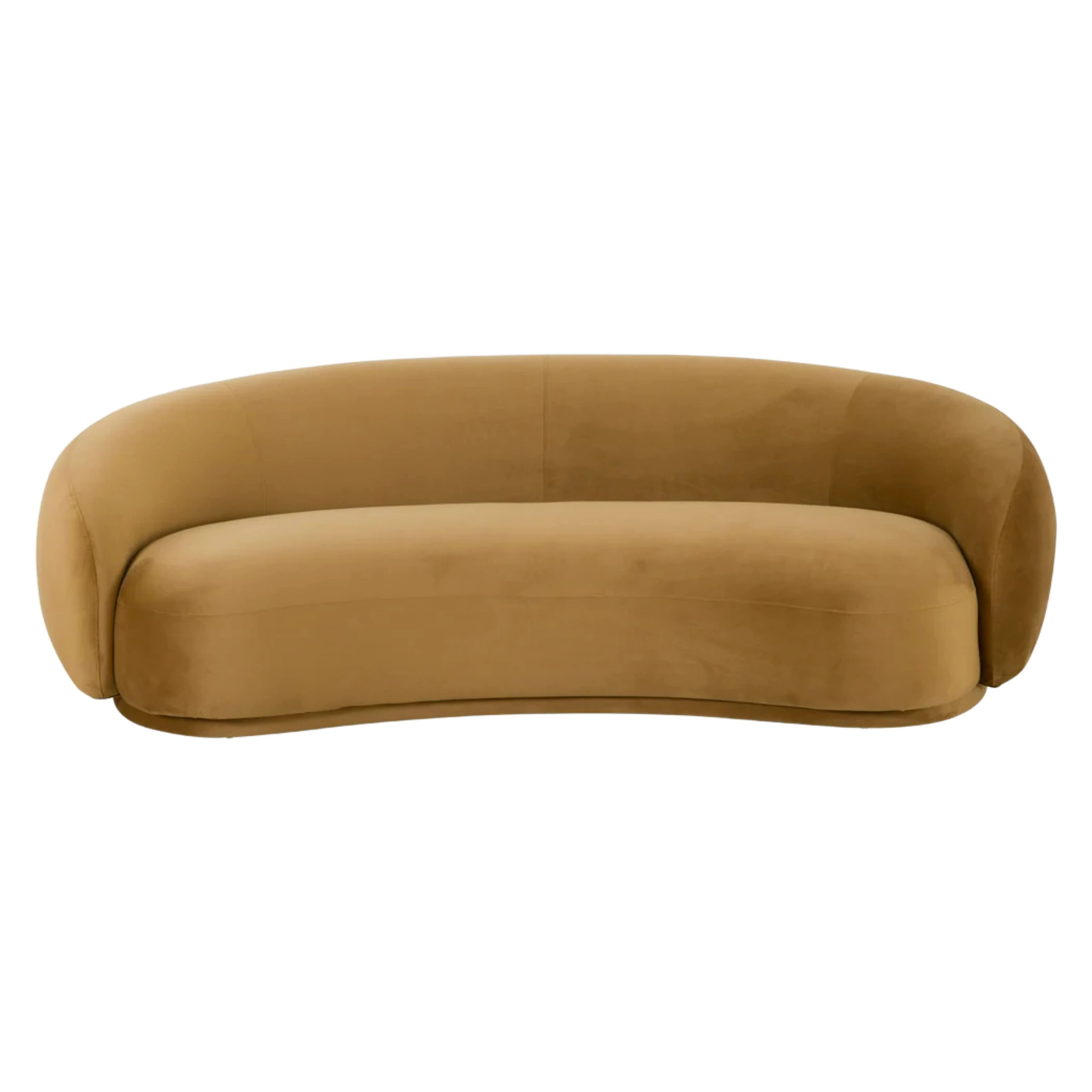 Kendall Cognac Velvet 90