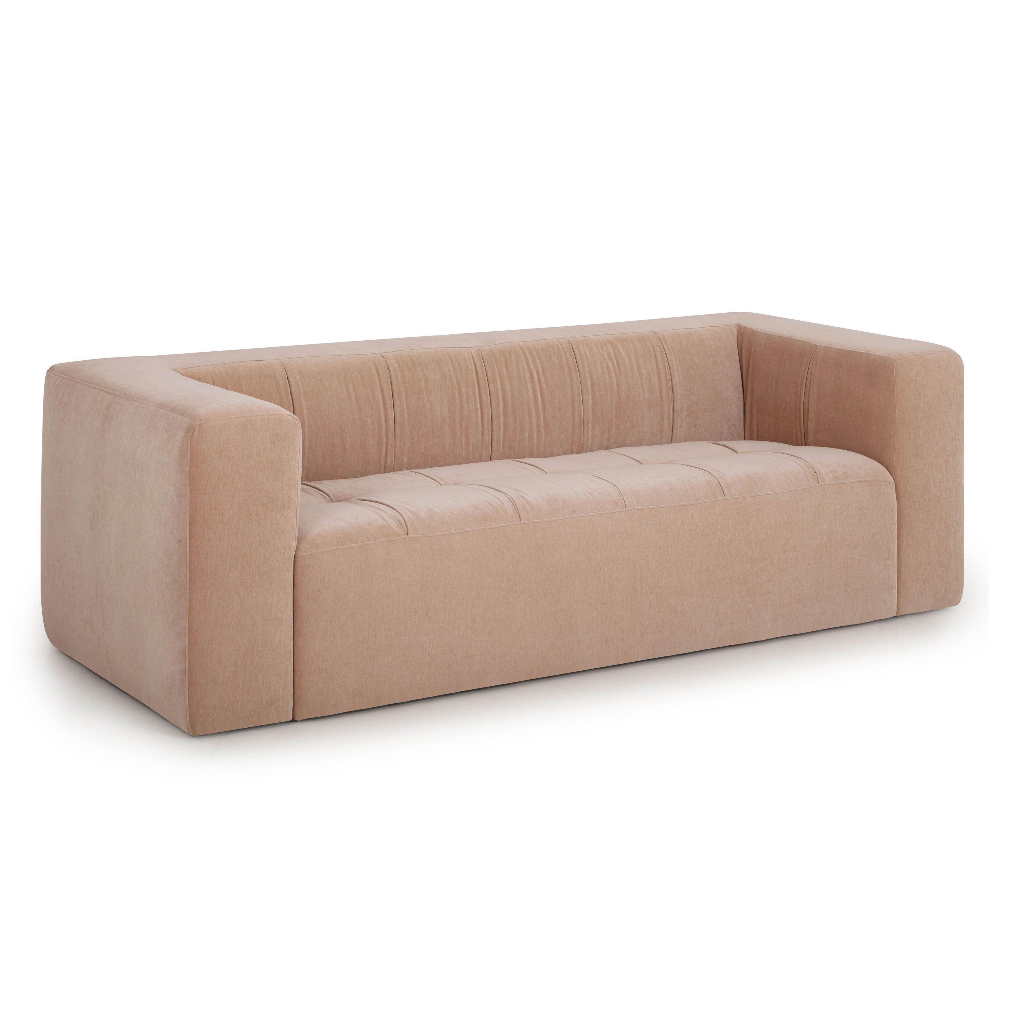 Alder Peach Chenille Upcycled 89