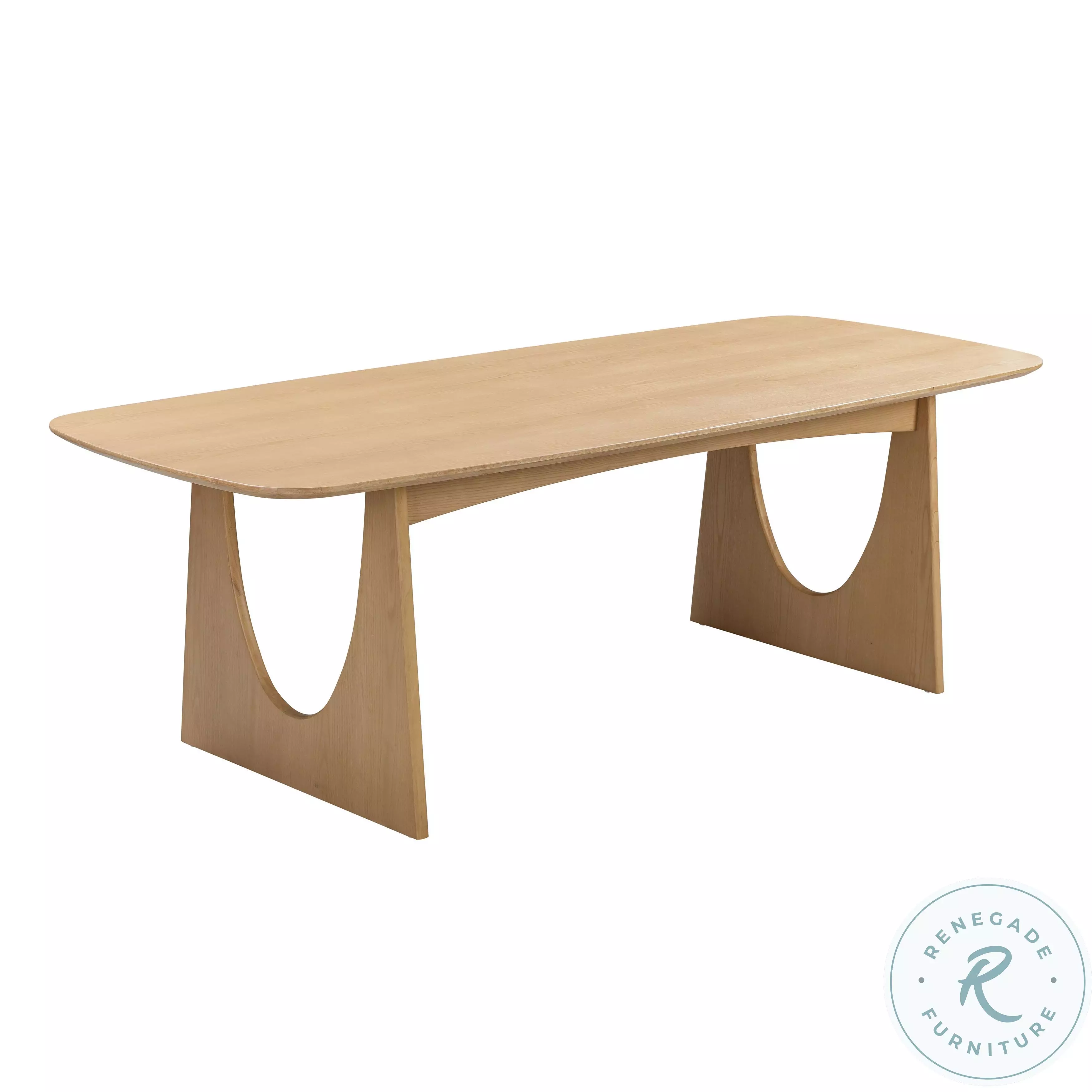 Cybill Natural Ash Dining Table From TOV | Coleman Furniture