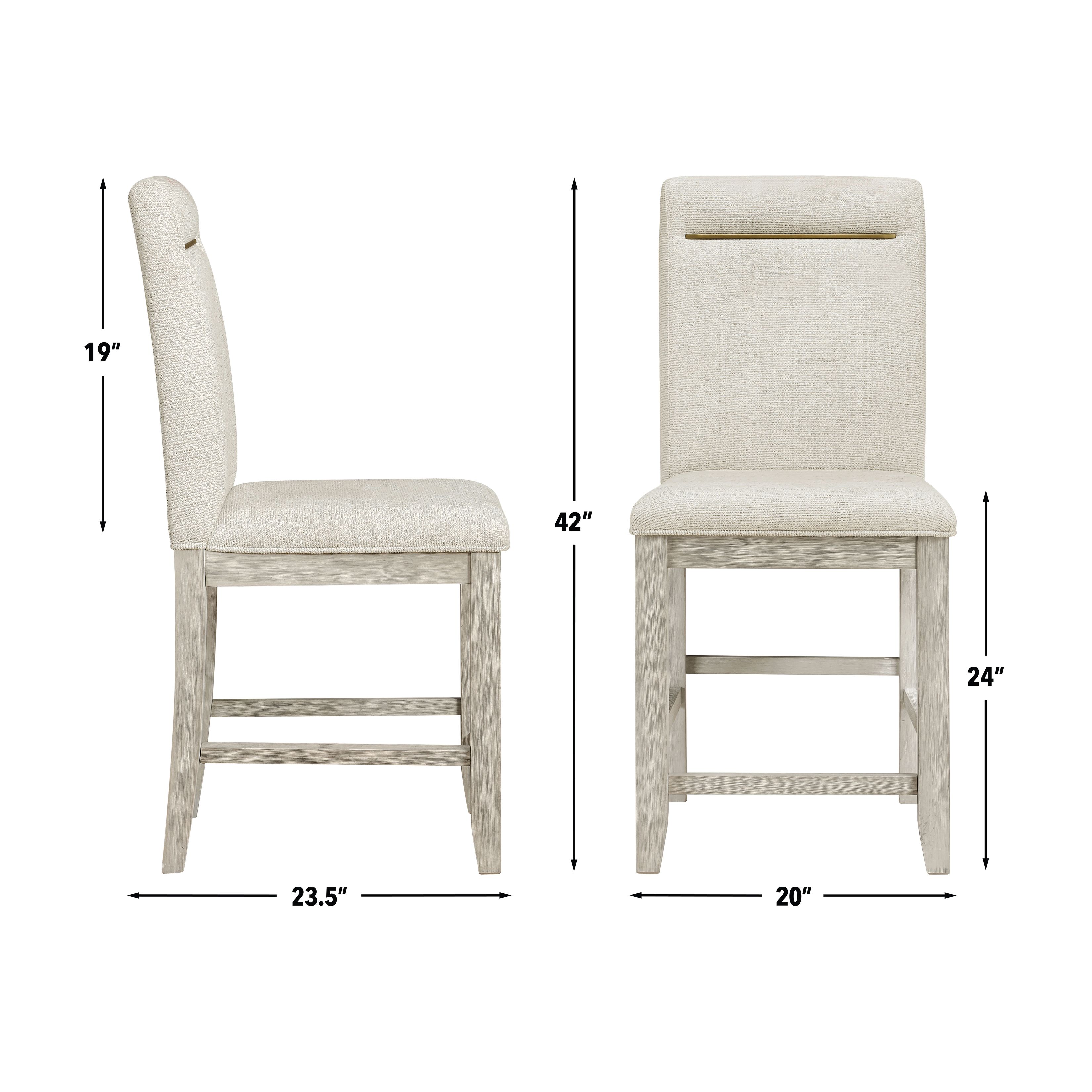 Garland Sand Counter Height Chair Set of 2