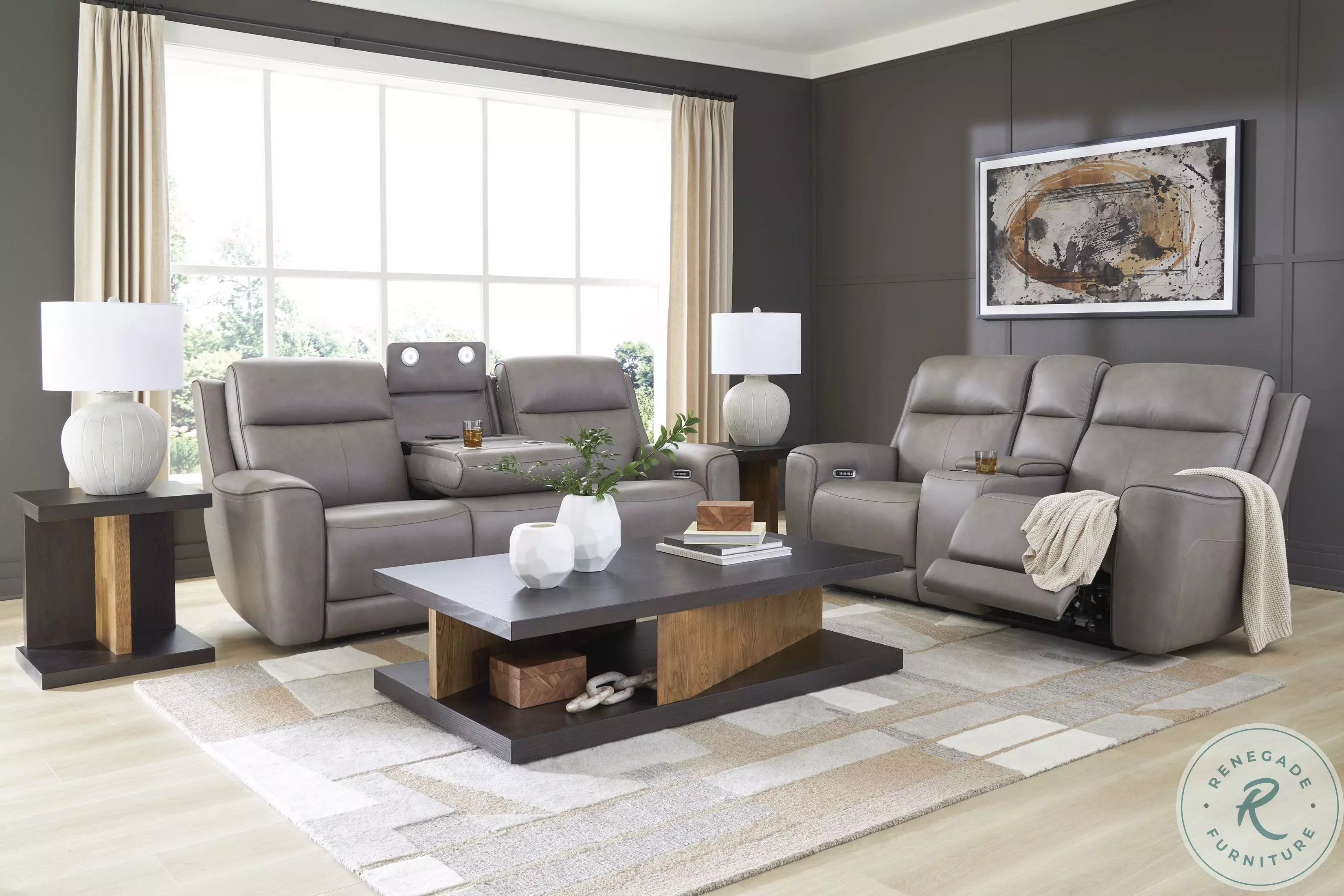 5Z Dreamlight Coin Power Reclining Living Room Set From Home
