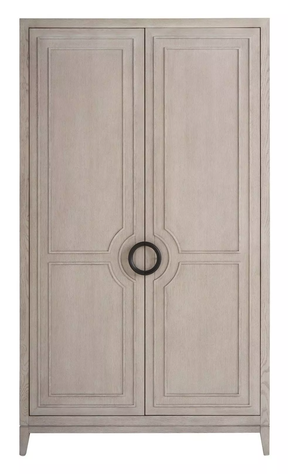 Chelle French Country Brown Oak Wardrobe