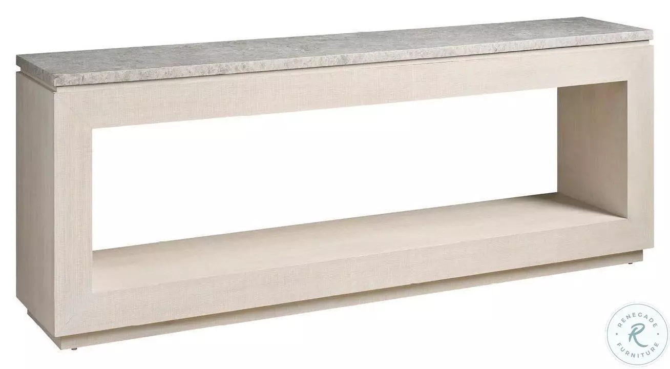 Avaline White Oak Monet Console Table From Universal | Coleman