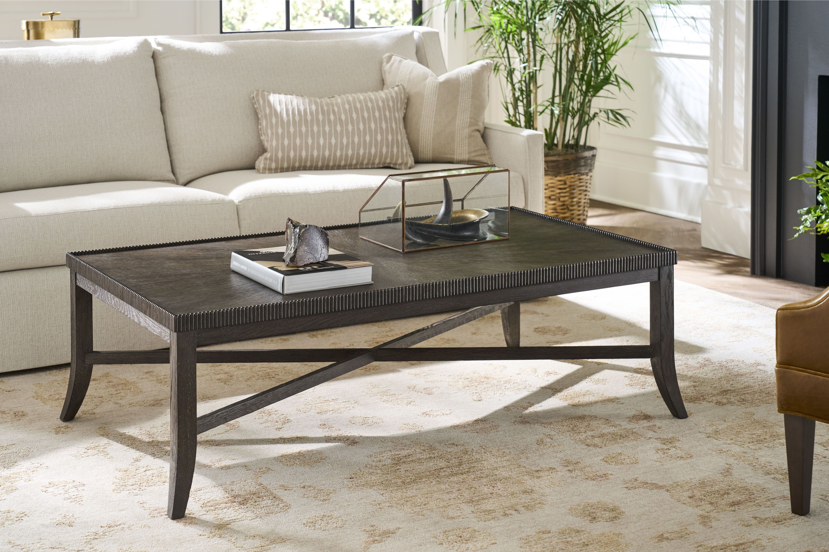 Ashford Cocoa Rectangular Cocktail Table from Shoreline Living ...