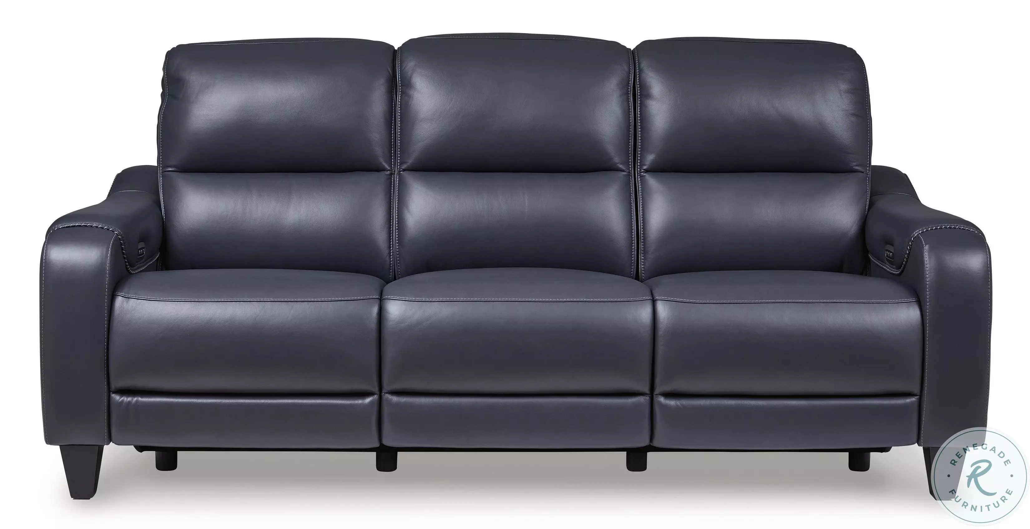 Mercomatic Ocean Power Reclining Sofa with Adjustable Headrest