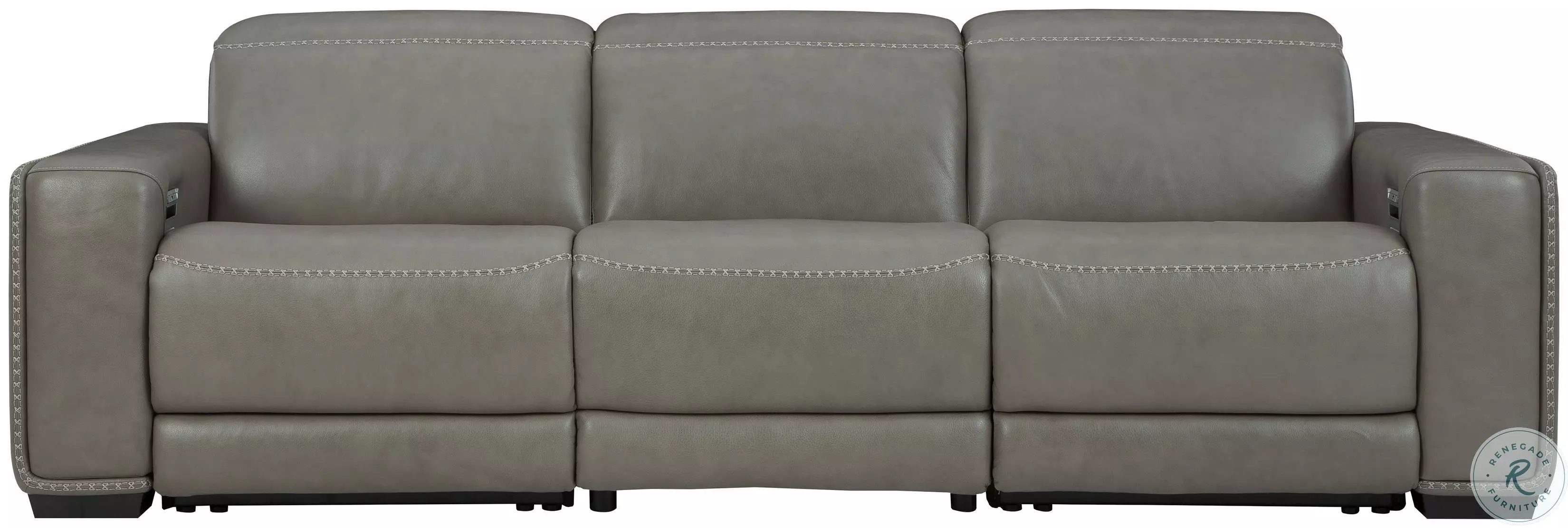 Correze Gray Power Reclining Sofa from Ashley | Coleman Furniture