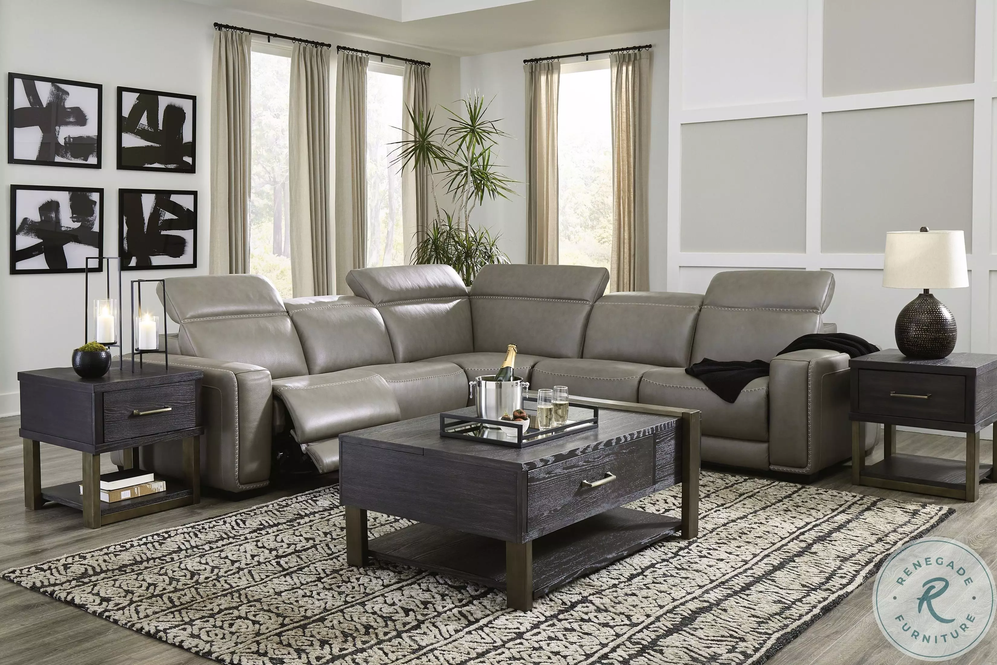 新品 auberge 25SS PAUL 30 THRILLER - NATURAL BEAUTY QUARTZ Power Swivel Glider