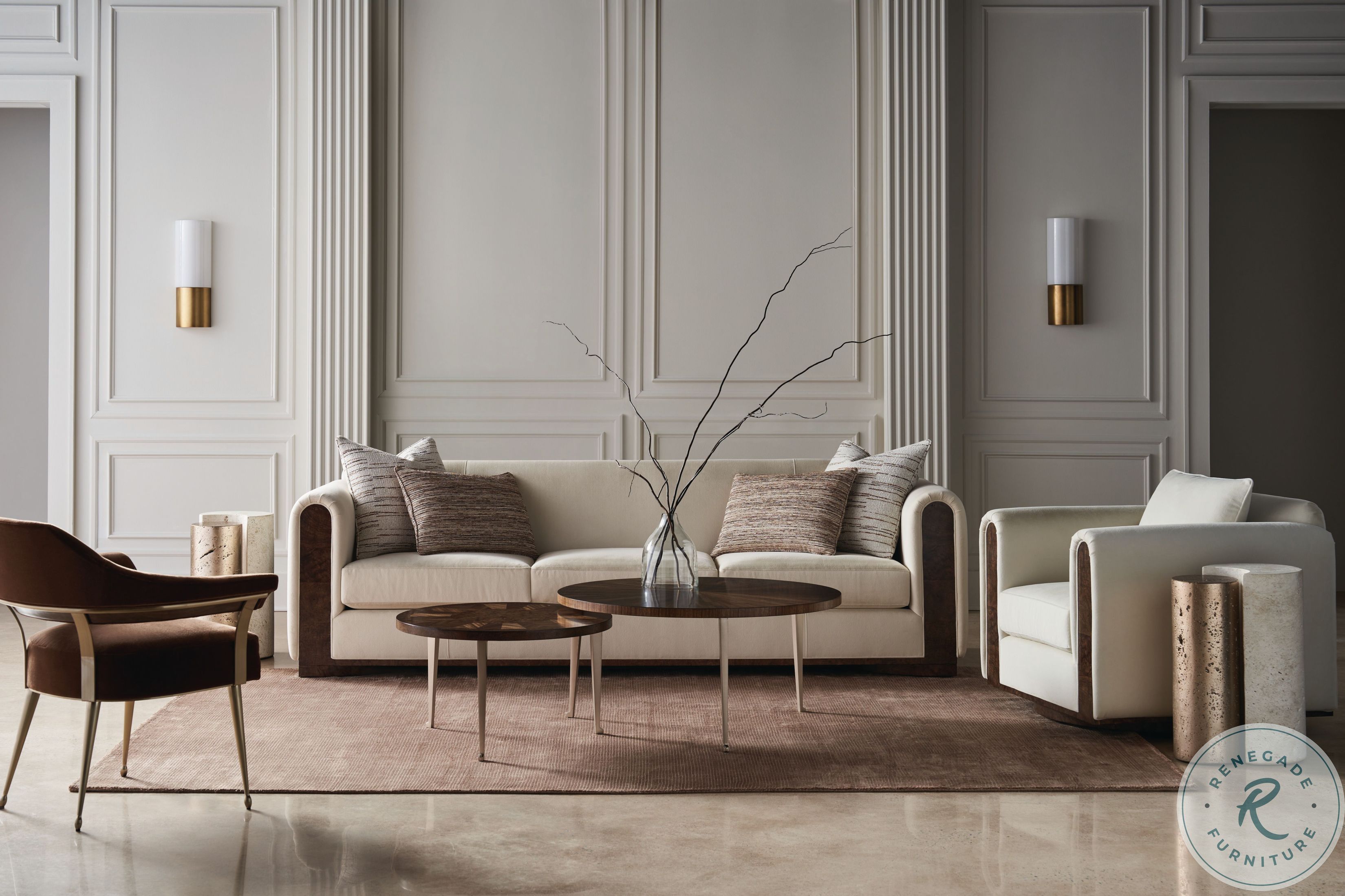 Dimitri Caracole Upholstery Eggshell Chair From Caracole Coleman