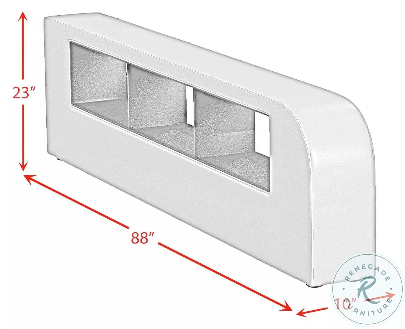 Booker Grey Youth Side Bookcase