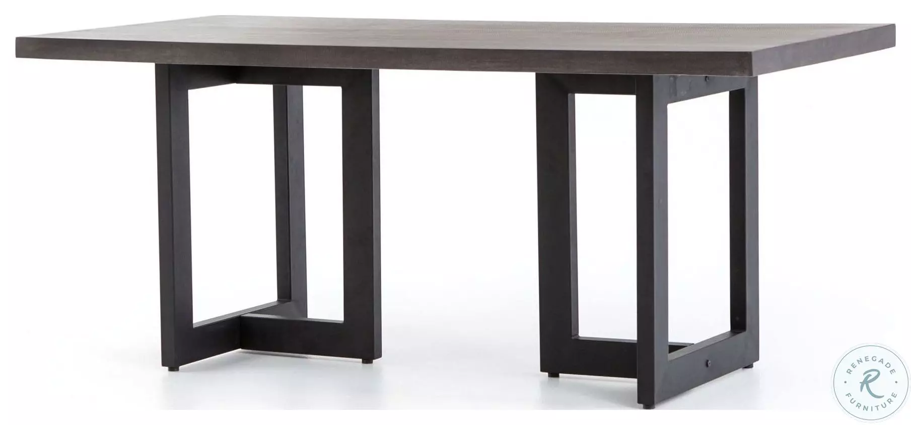 Judith Black Outdoor Dining Table from Four Hands | Coleman Furniture