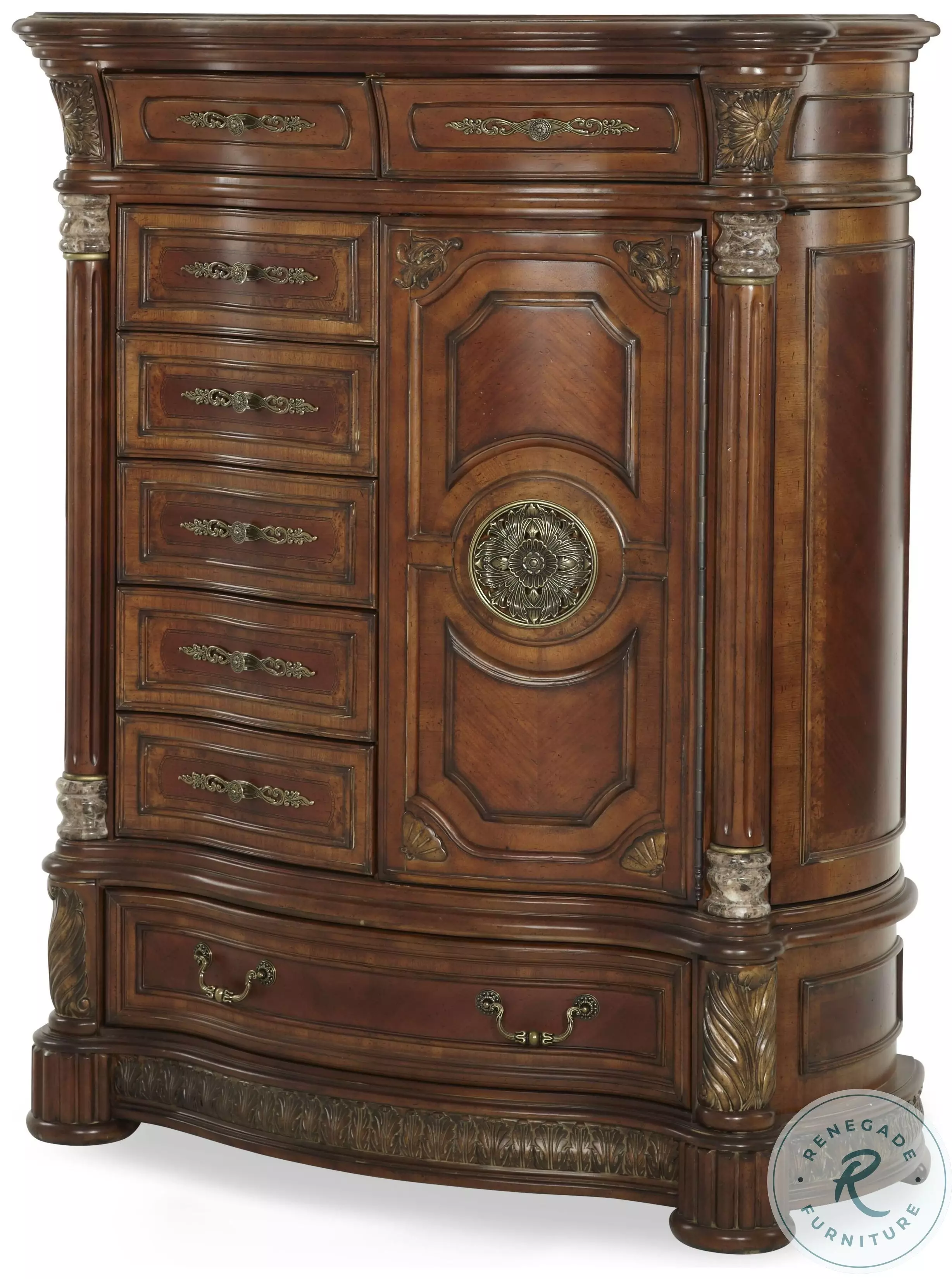 Villa Valencia Classic Chestnut Gentleman's Chest From Michael