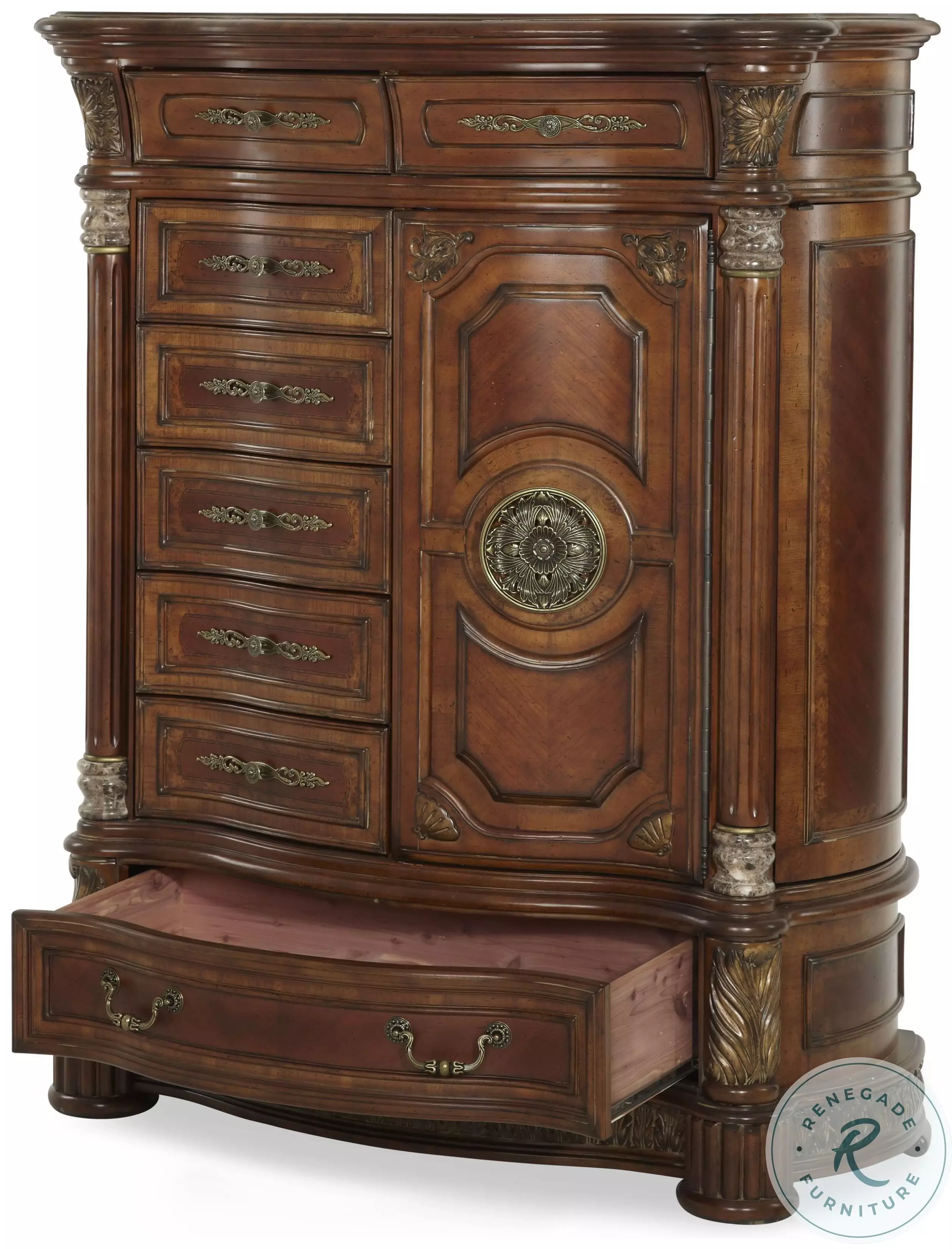 Villa Valencia Classic Chestnut Gentleman's Chest From Michael