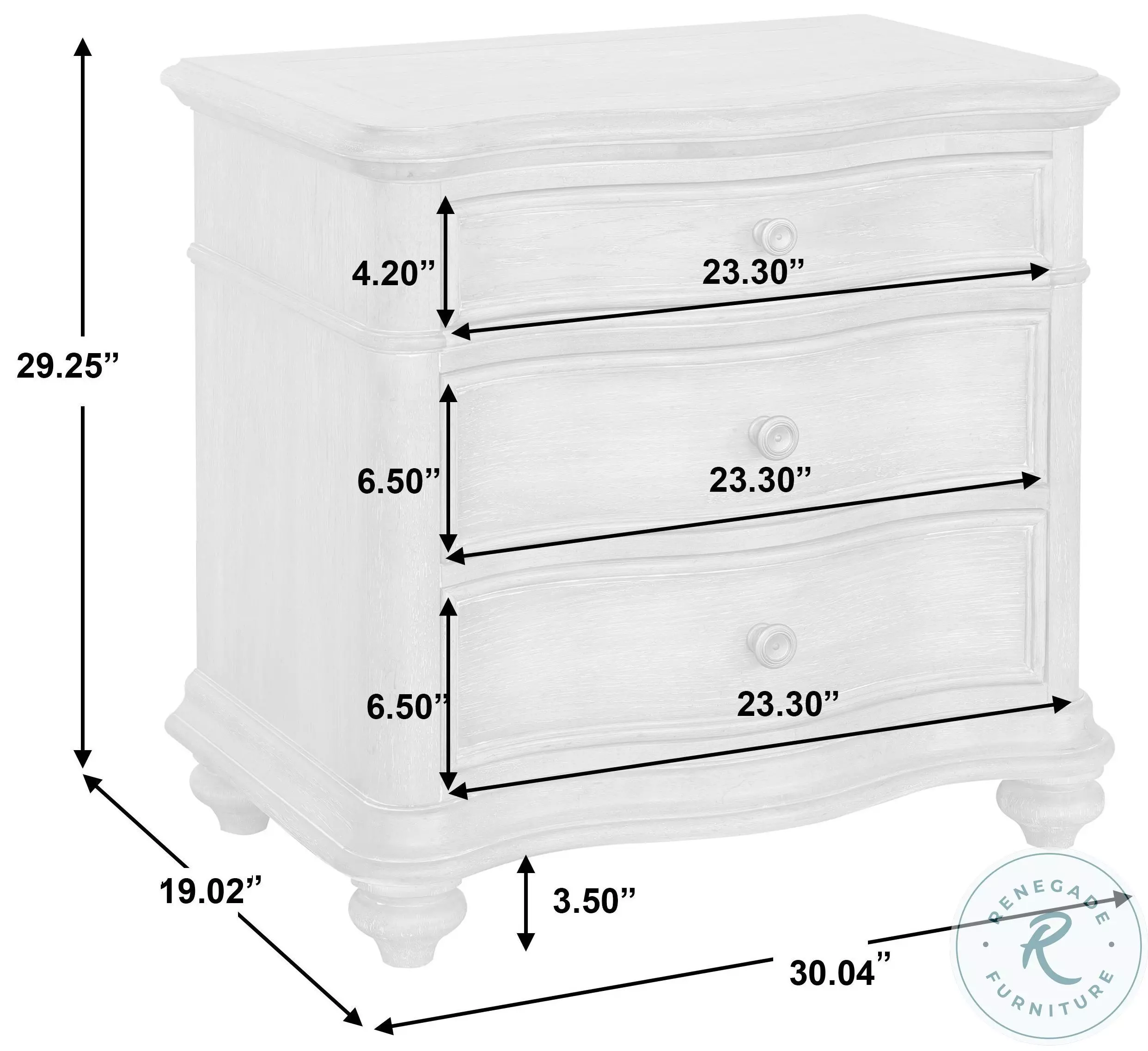 Stonegate Brown Nightstand