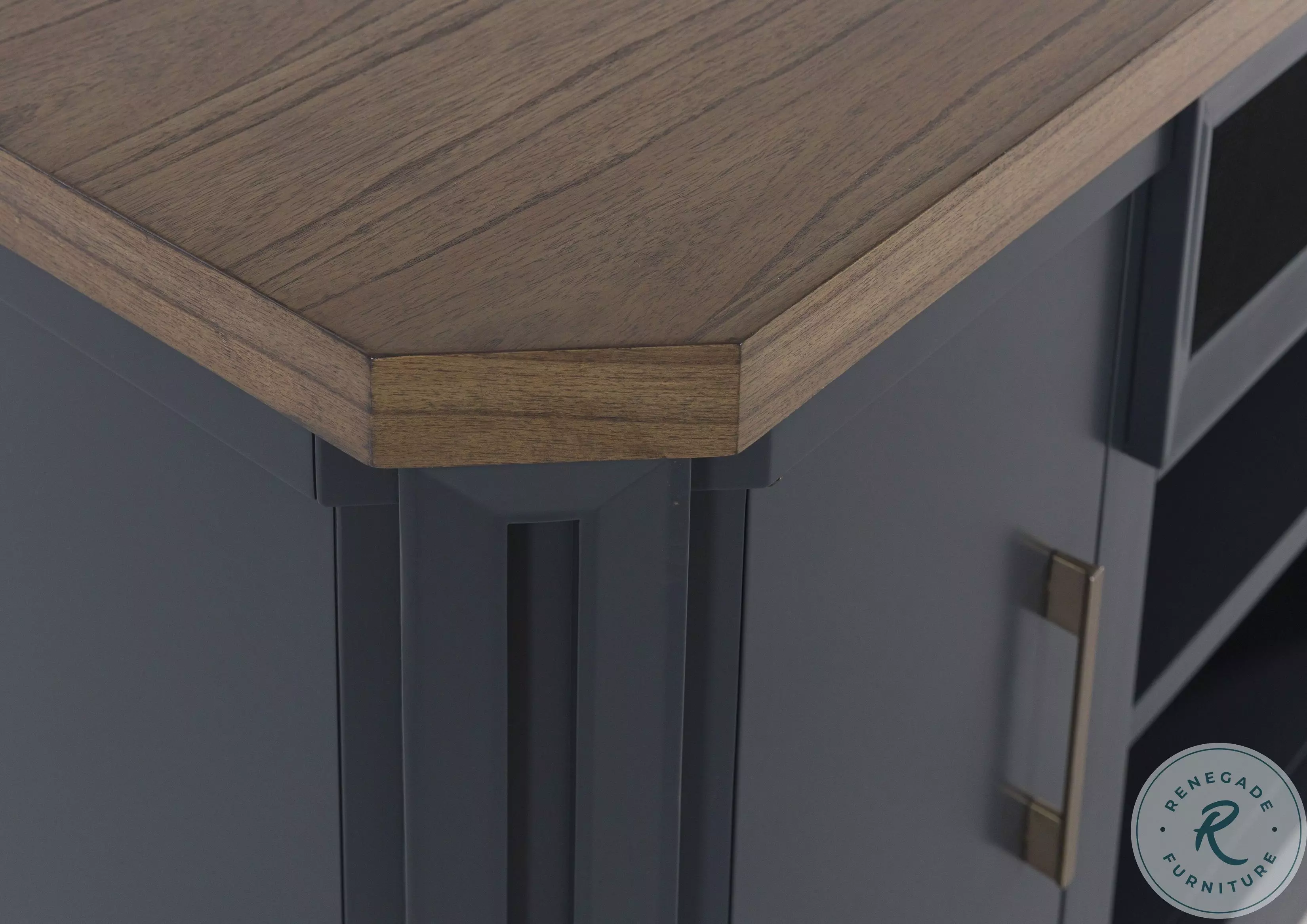 Landocken Light brown And Dark Slate Blue 83