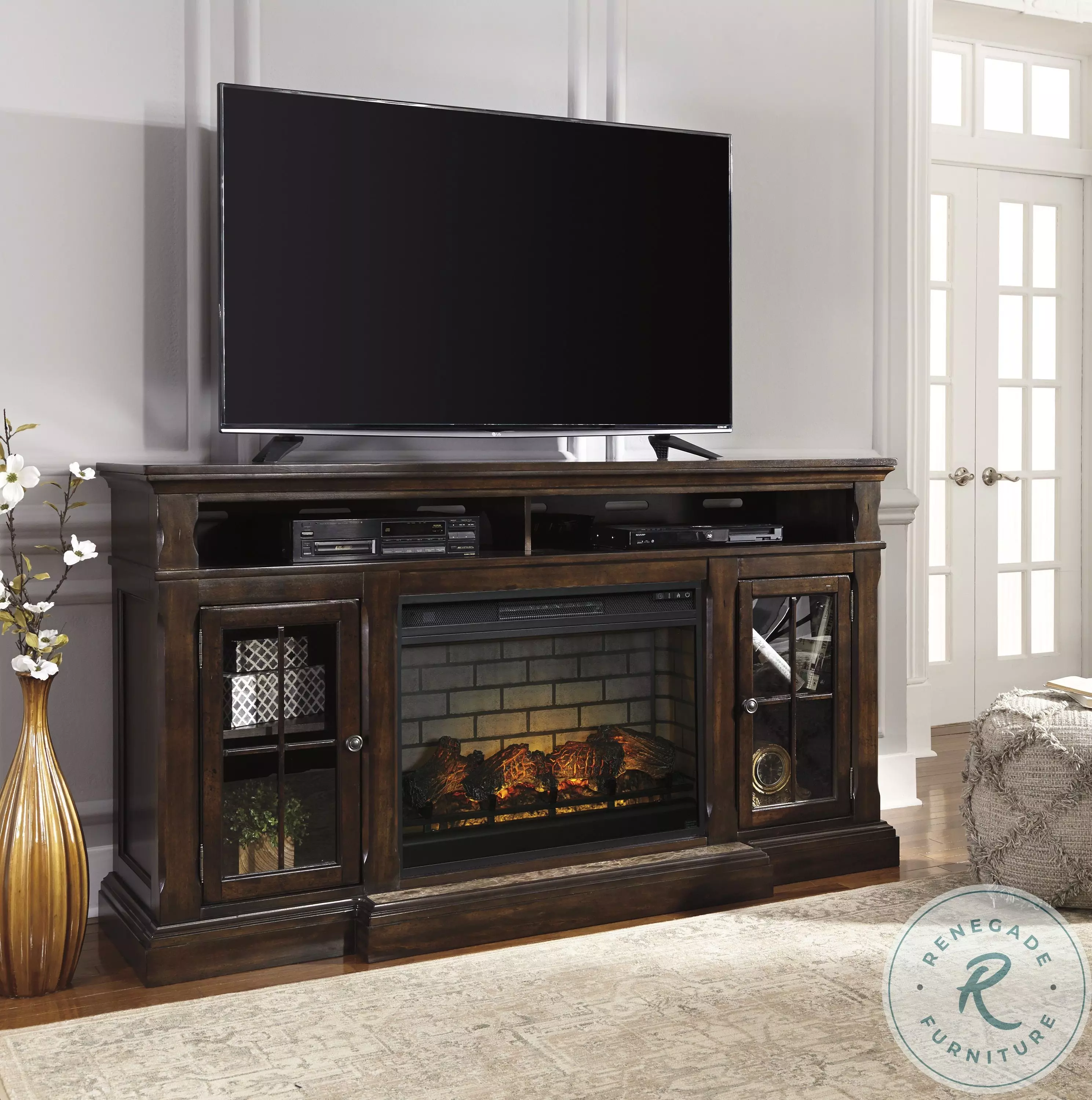 we on fire 専用出品 Black Electric Infrared Fireplace Insert From Home Gallery Stores