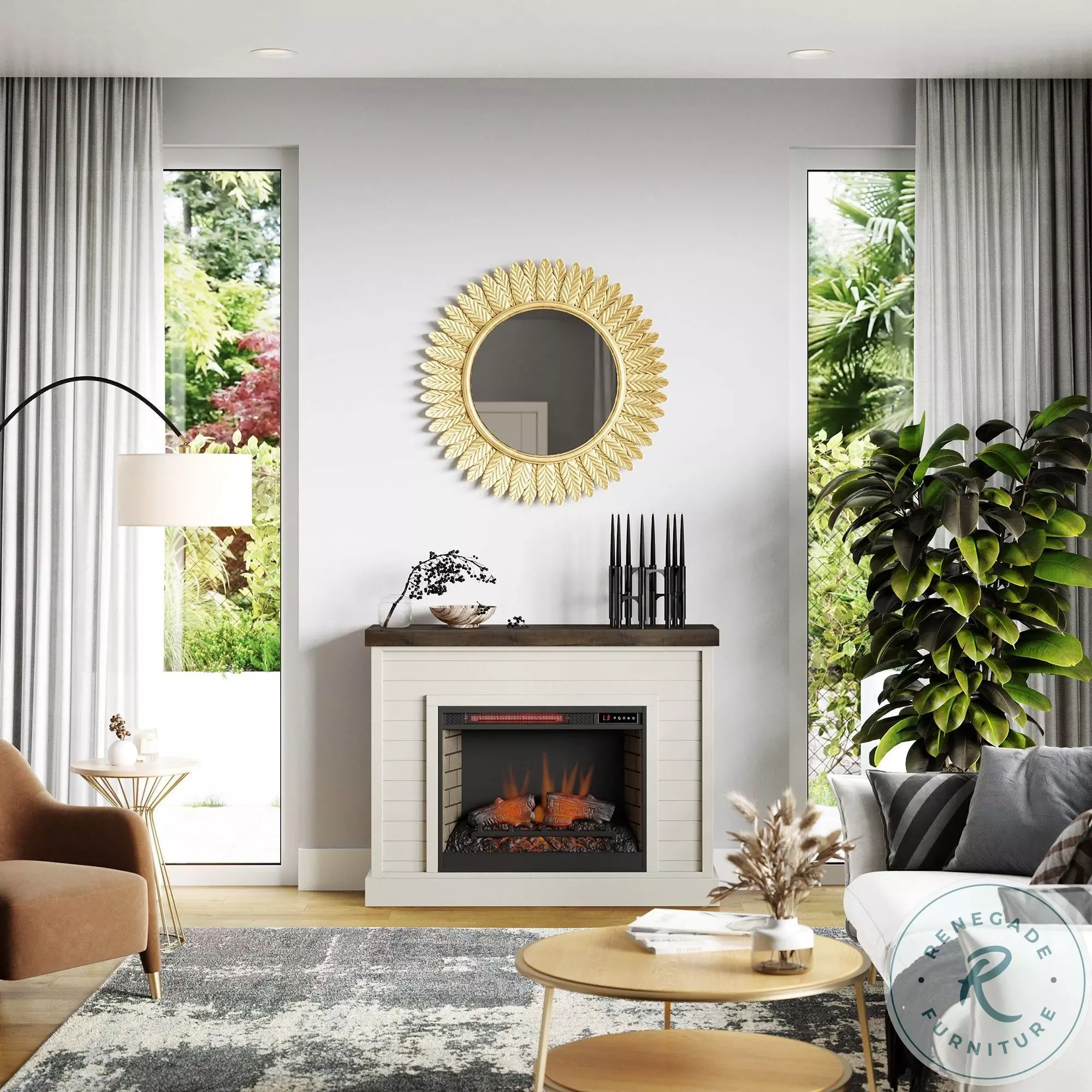 Washington Jasmine Whitewash And Barnwood 48