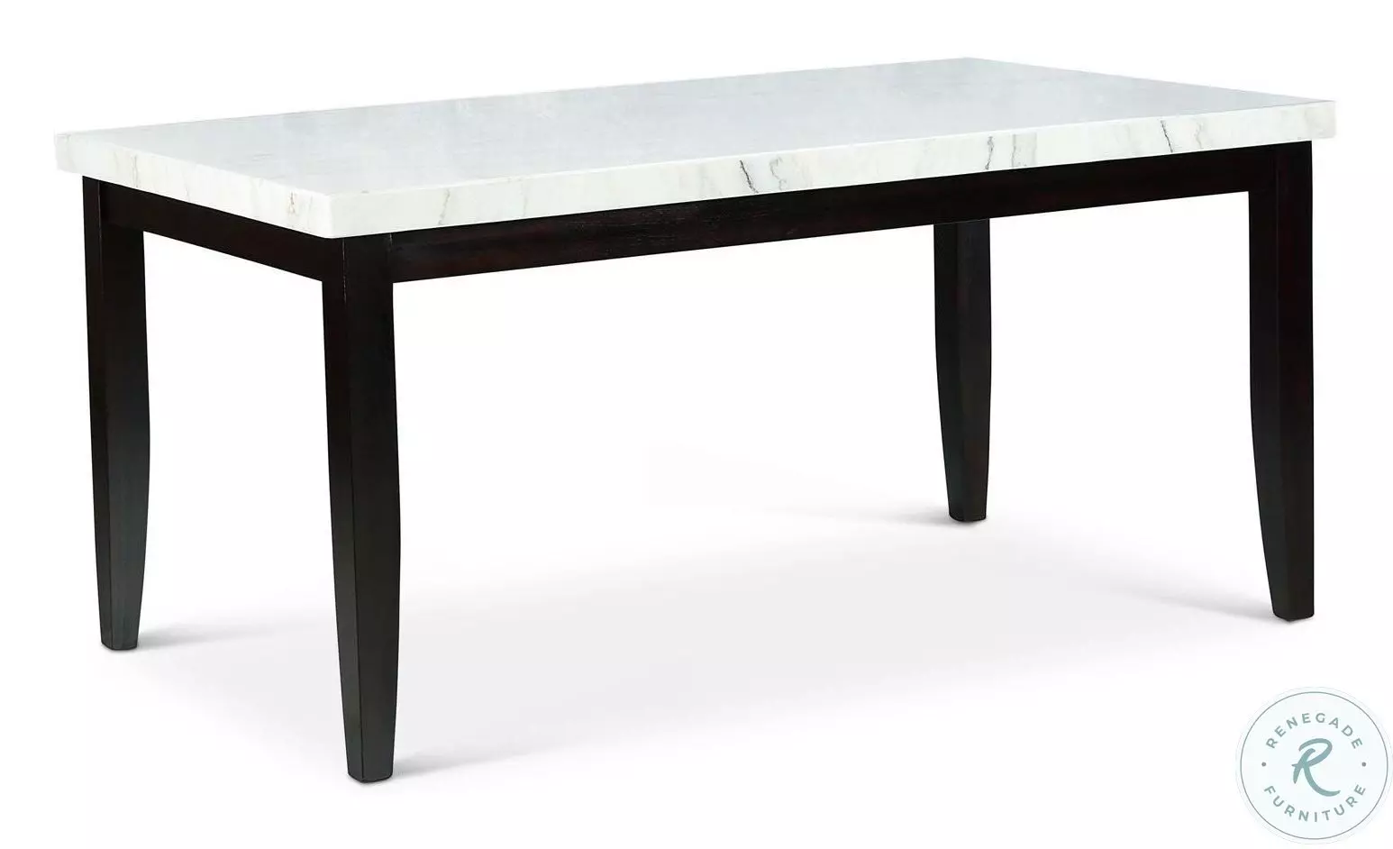Westby White Marble Top Dining Table from Steve Silver | Coleman Furniture