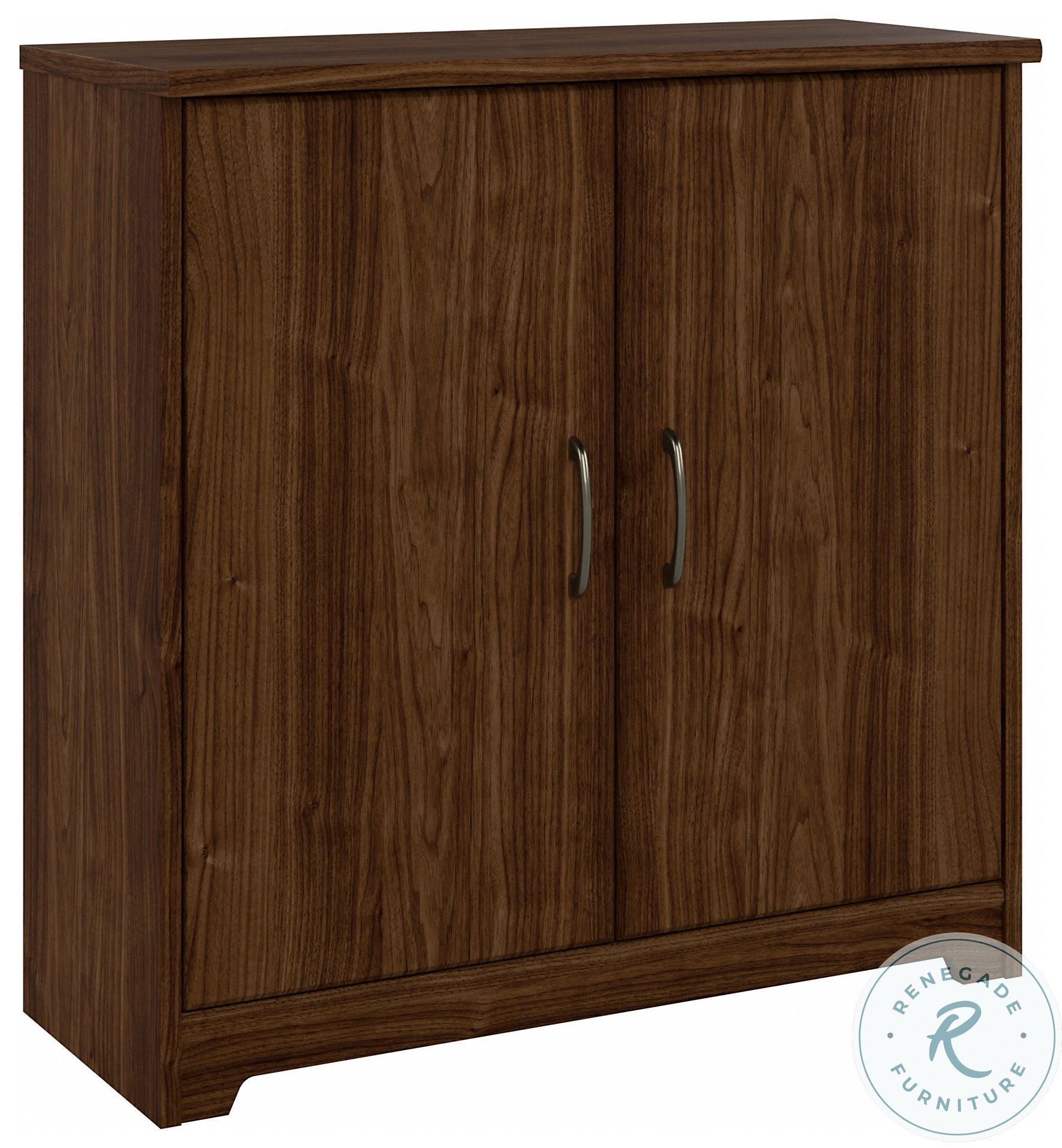 Cabot Modern Walnut Small Storage From Bush Furniture Coleman