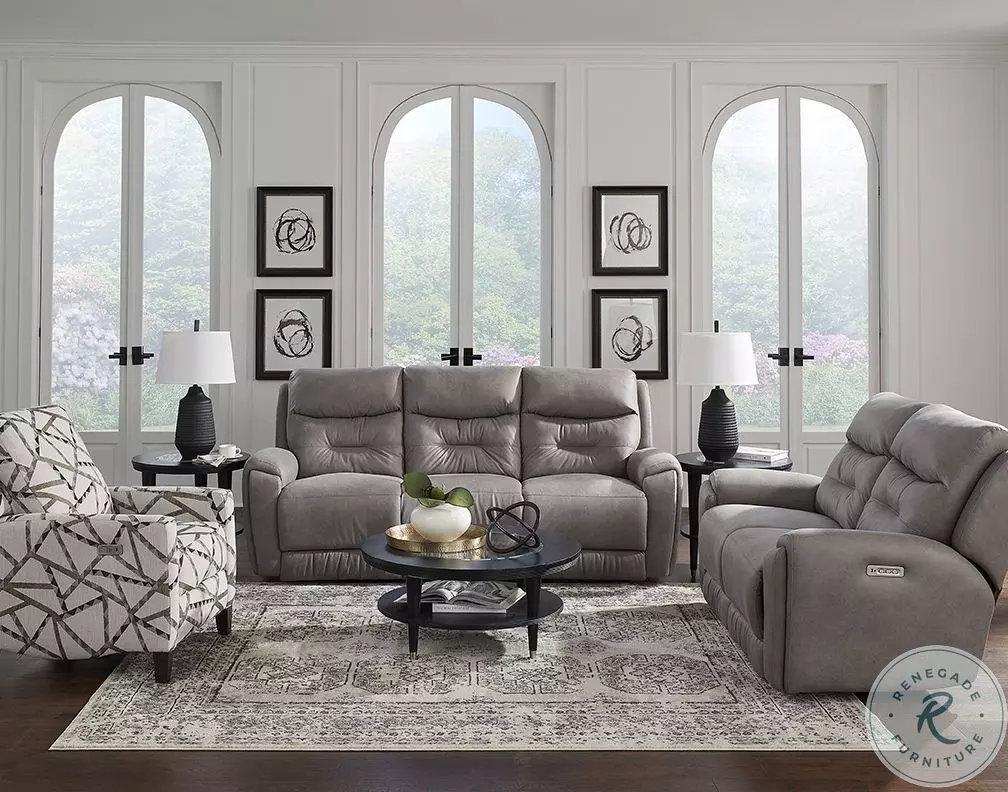 Point Break Telluride Mushroom Triple Power Reclining Sofa with