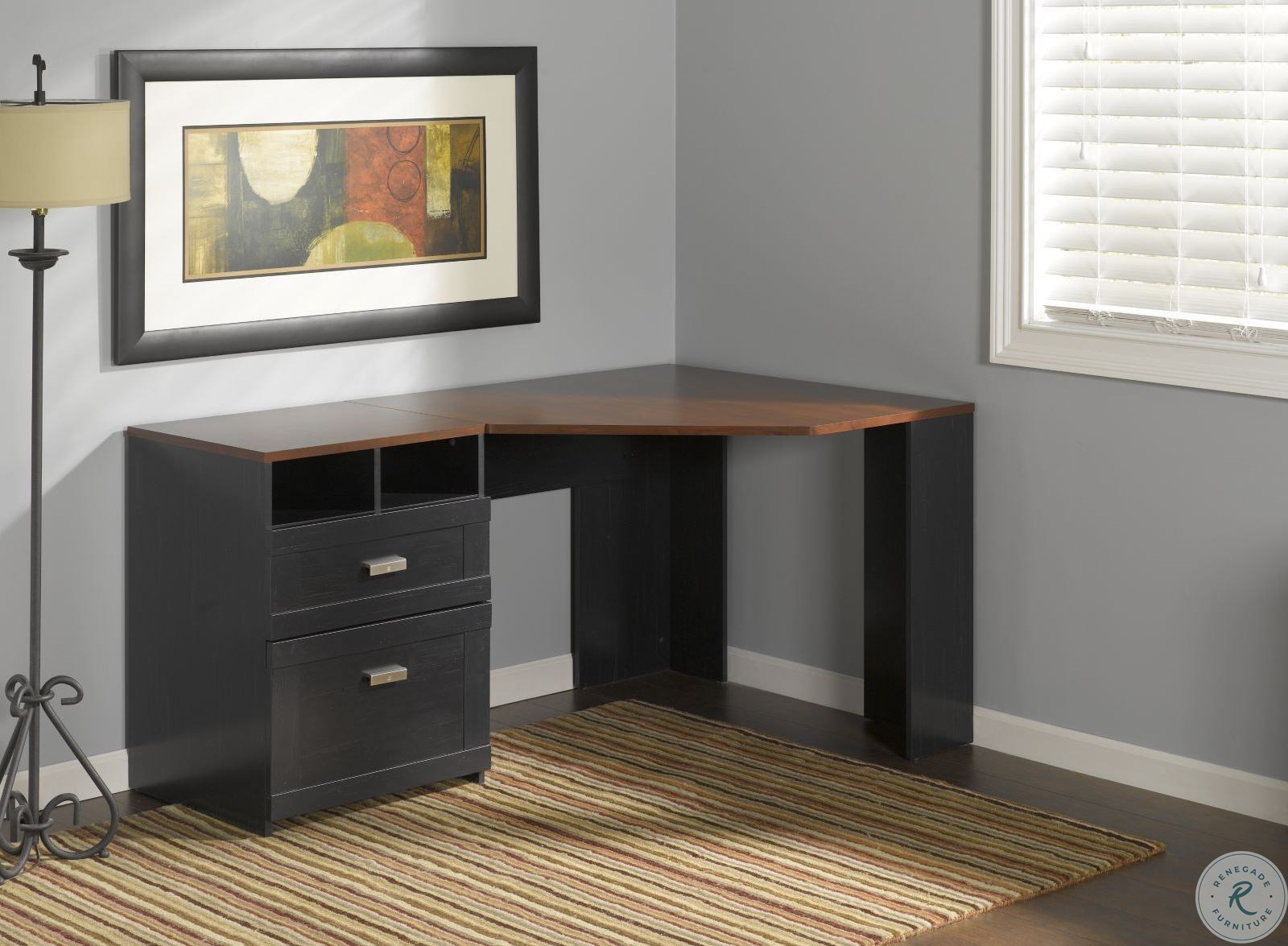 Wheaton Reversible Corner Desk from Bush (MY7271303) Coleman Furniture