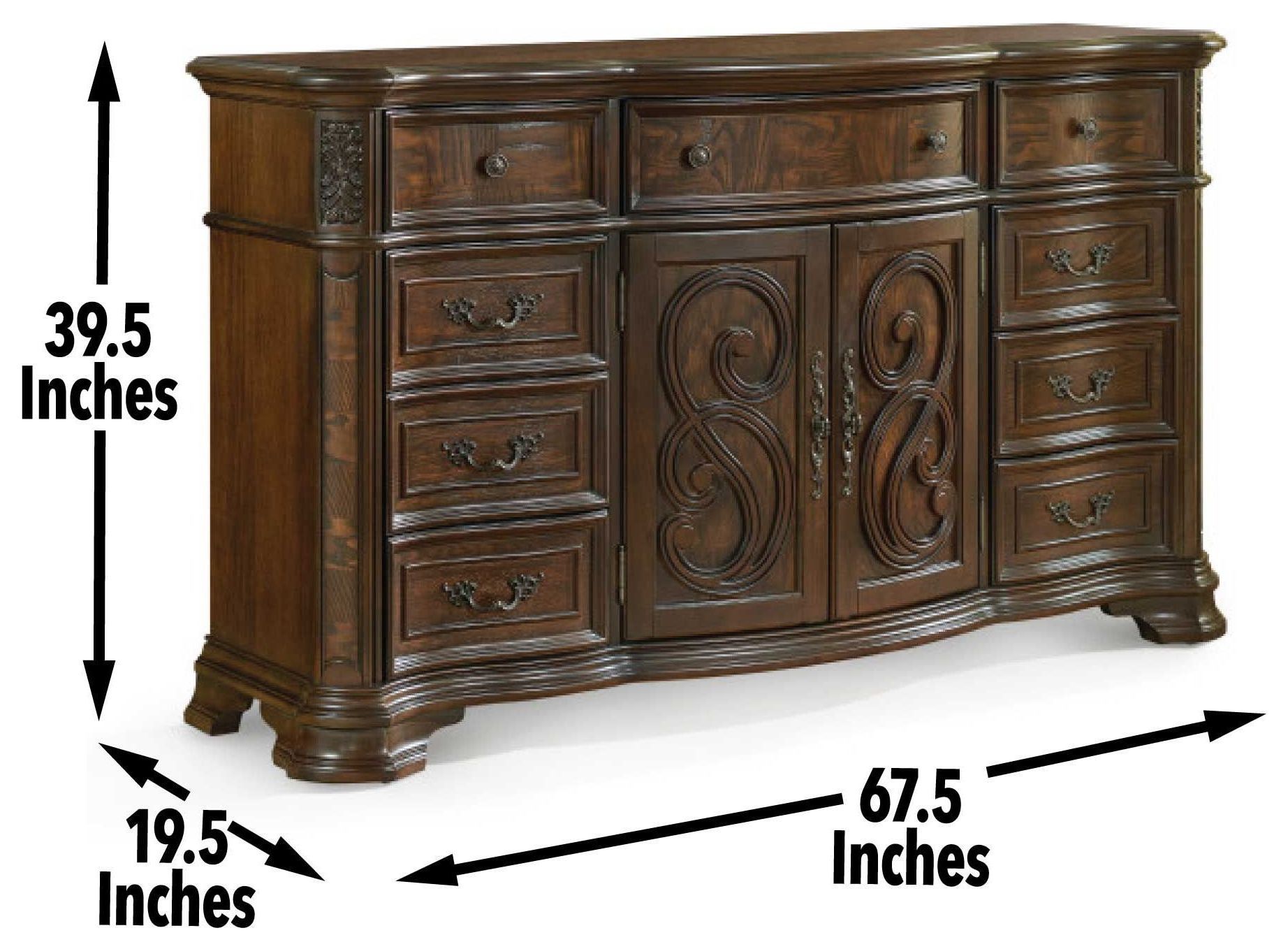 Royale Brown Dresser