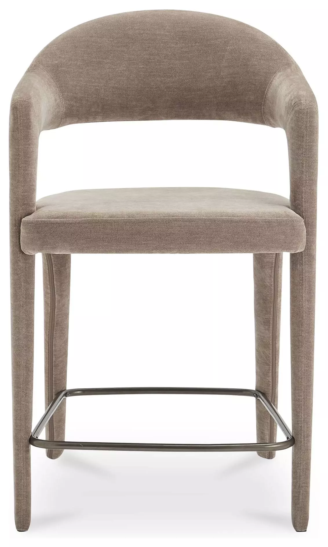 Martens Camel Upholstered Counter Height Stool From Moe Furniture