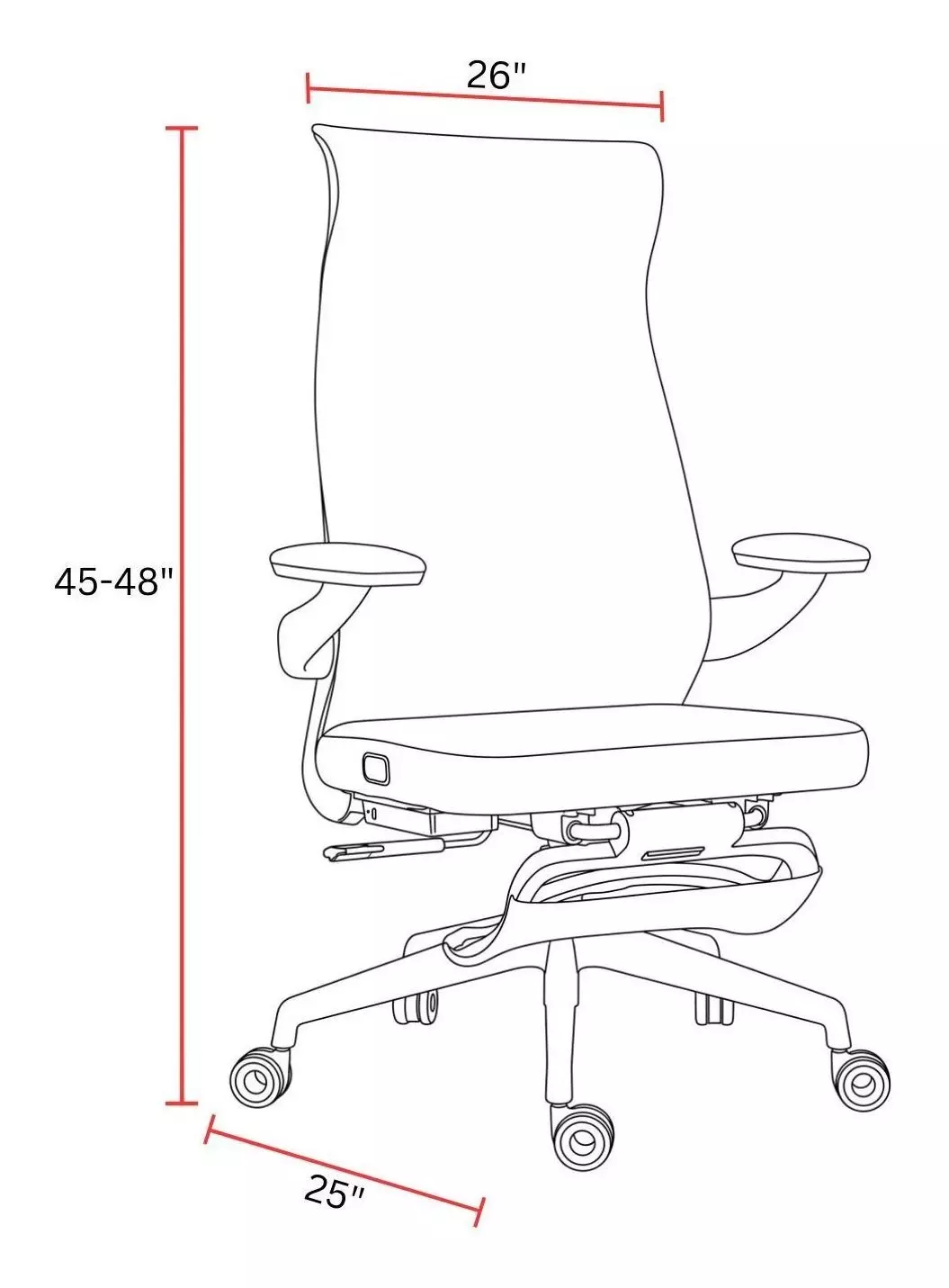 Meridian White Upholstered Swivel Desk Chair with Massage and USB Charging