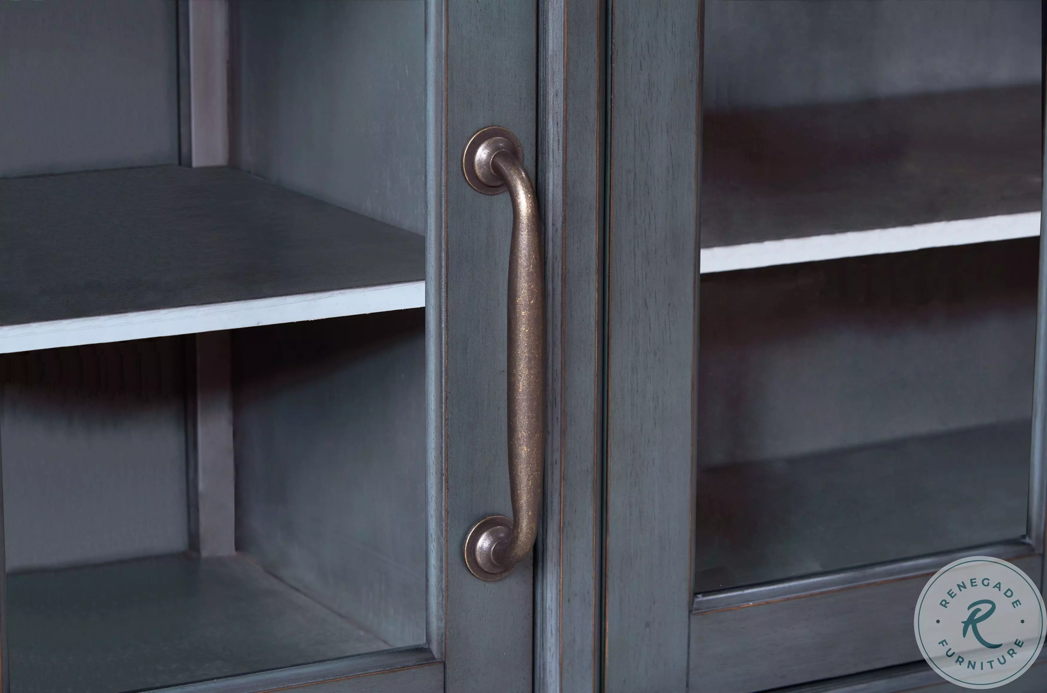 Americana Corduroy Blue Server From Legends Furniture | Coleman