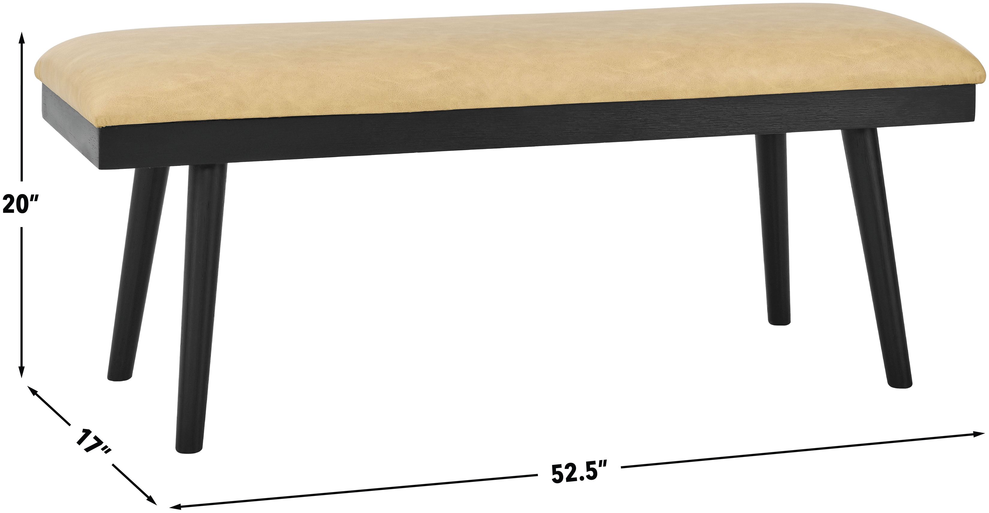 Vida Sand 49″ Dining Bench