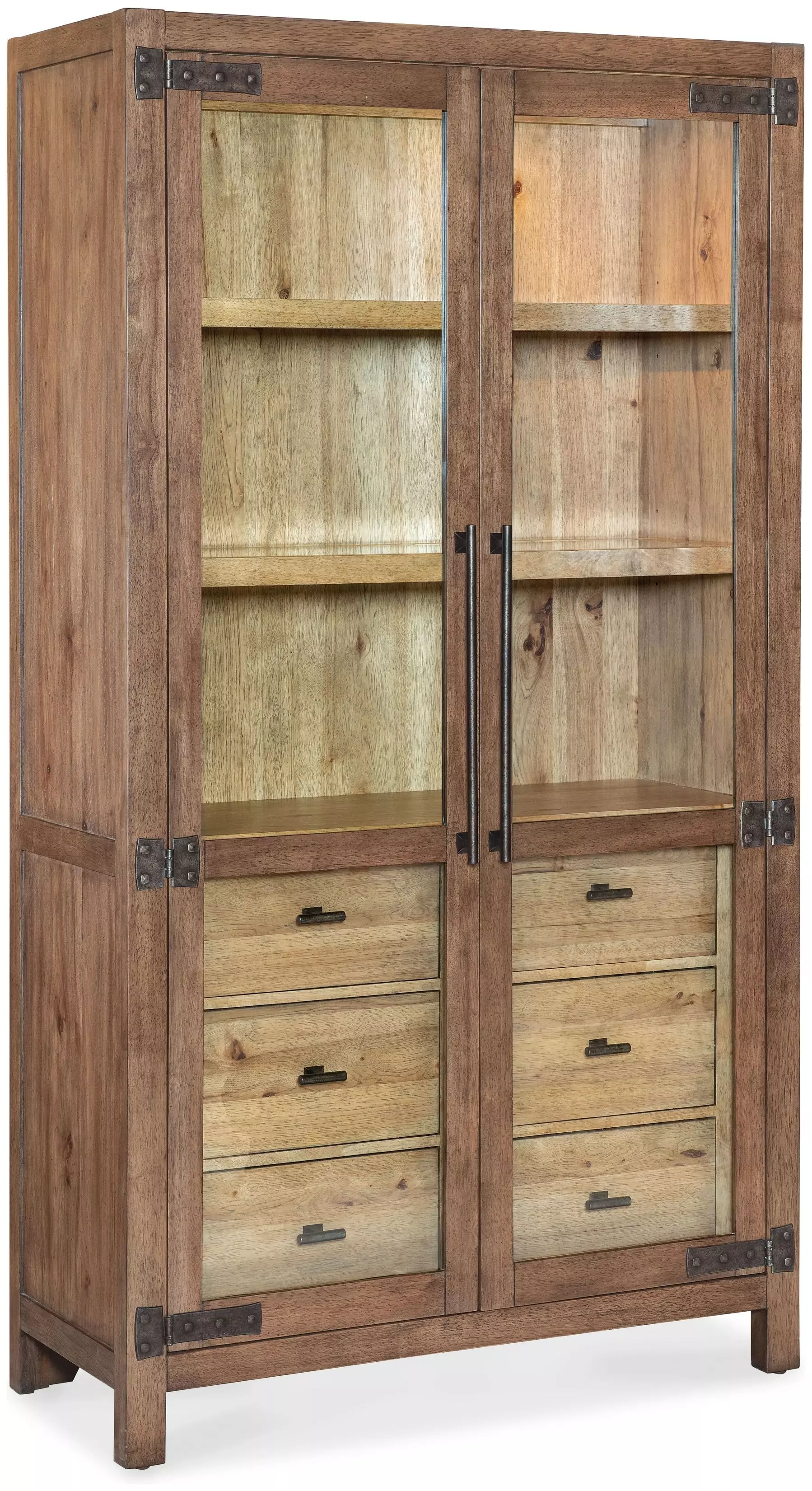 Vineyard Row Napa And Sonoma Display Cabinet
